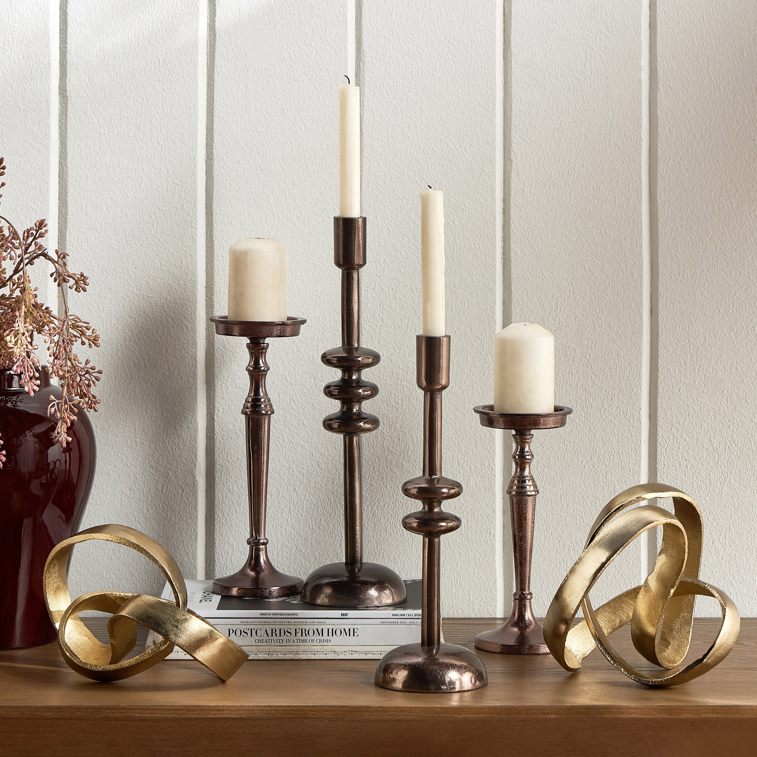 زينة ديكور معدن - أوفيرا - 16 سم-household-decor-decorativeobjectsandsculptures-image-3