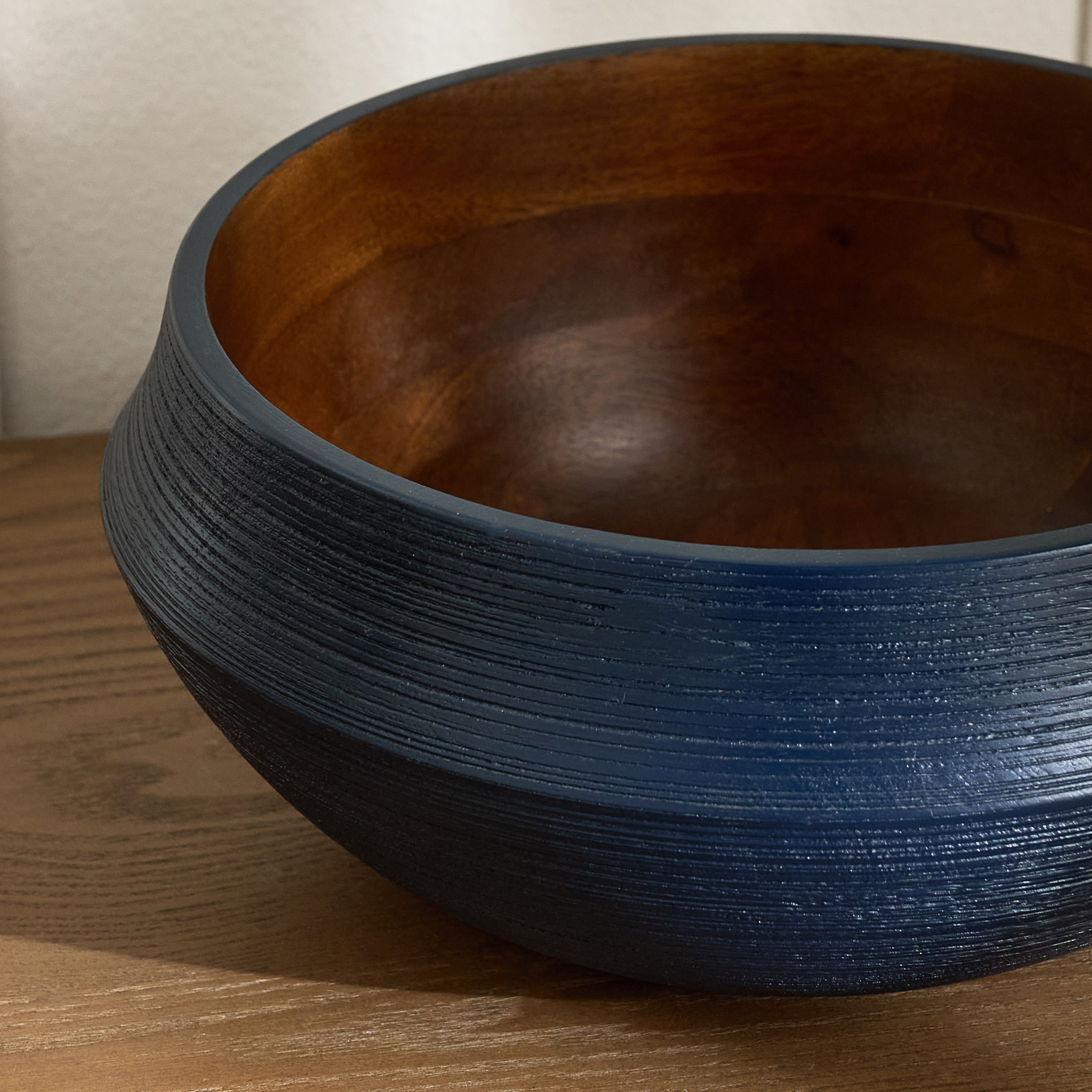 وعاء ديكور خشبي - سوفير - 30 سم-household-decor-vasesandbowls-image-2