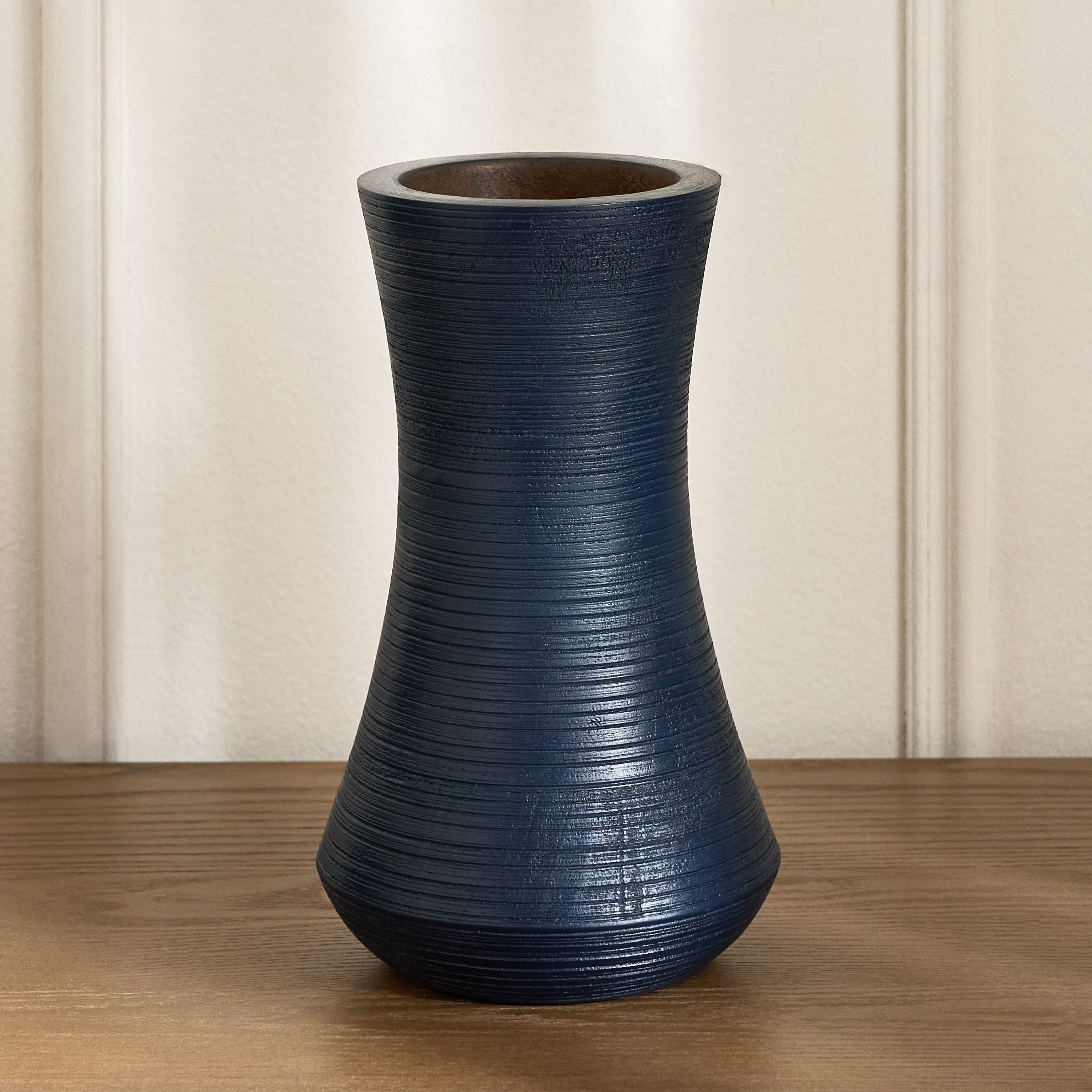 Sora Wooden Table Vase - 25 cm