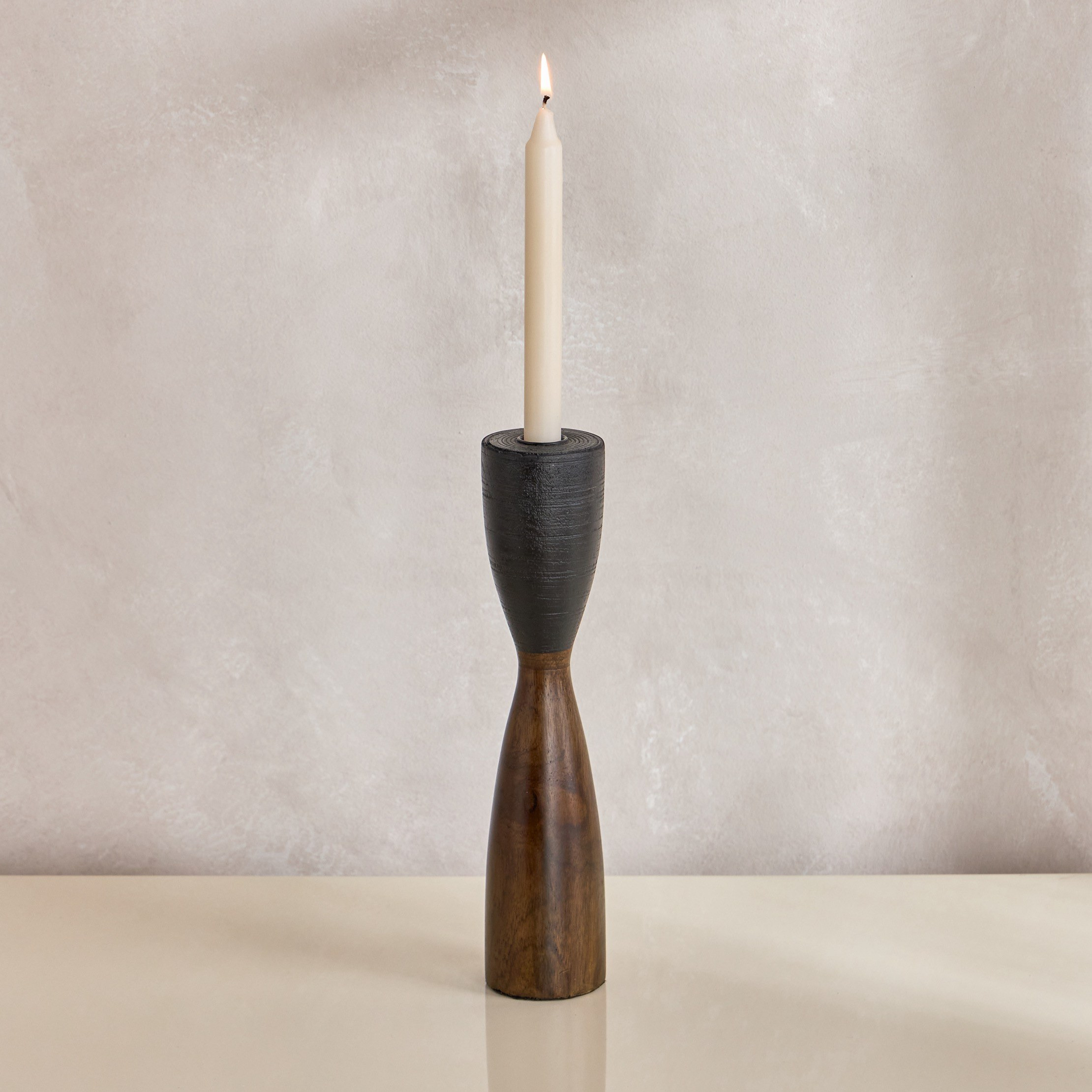 حامل شموع مخروطي زخرفي - ناتا - 30 سم-household-decor-candleholdersandlanterns-image-2