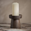 Sora Metal Pillar Candleholder - 13 cm-household-decor-candleholdersandlanterns-image-1
