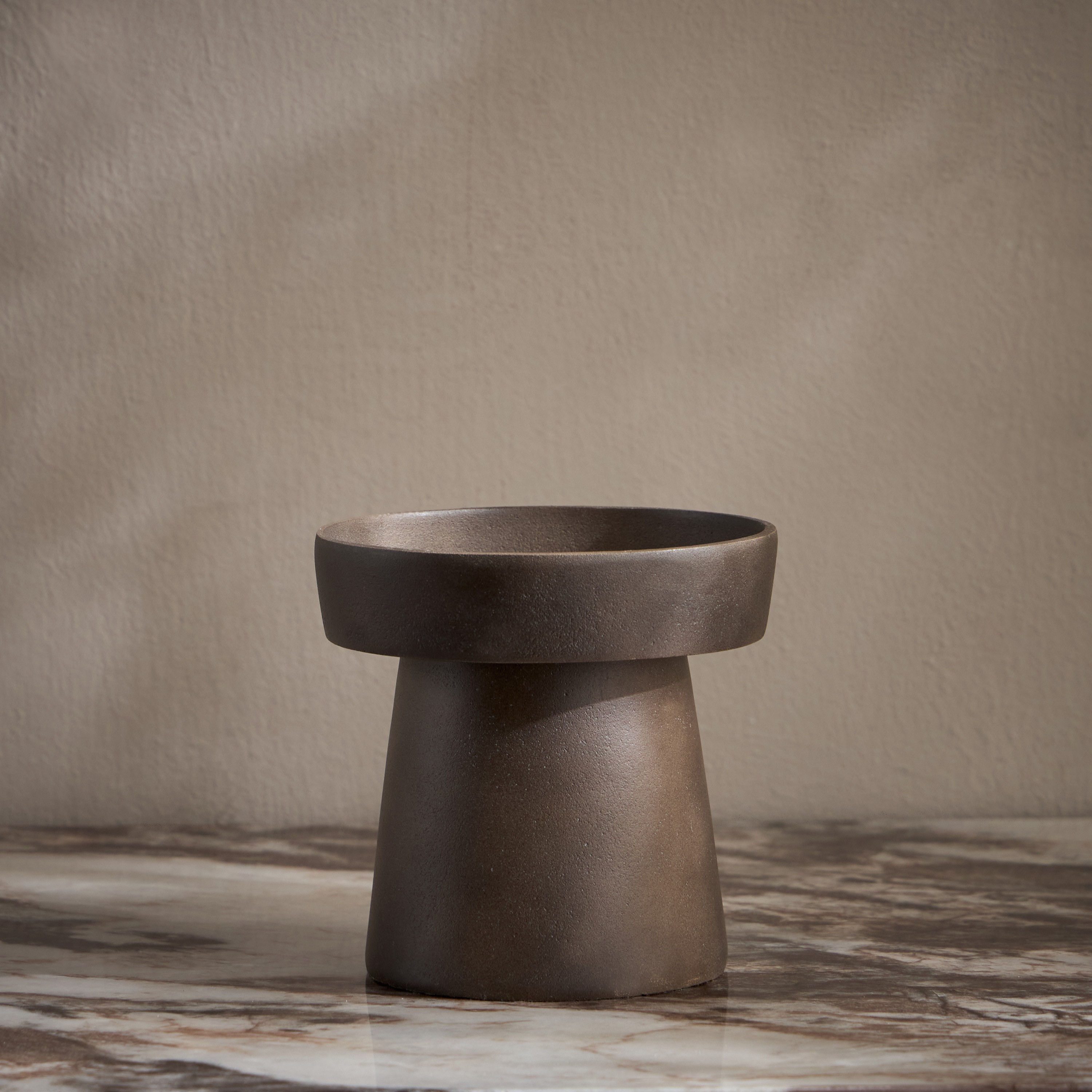 Sora Metal Pillar Candleholder - 13 cm-household-decor-candleholdersandlanterns-image-3