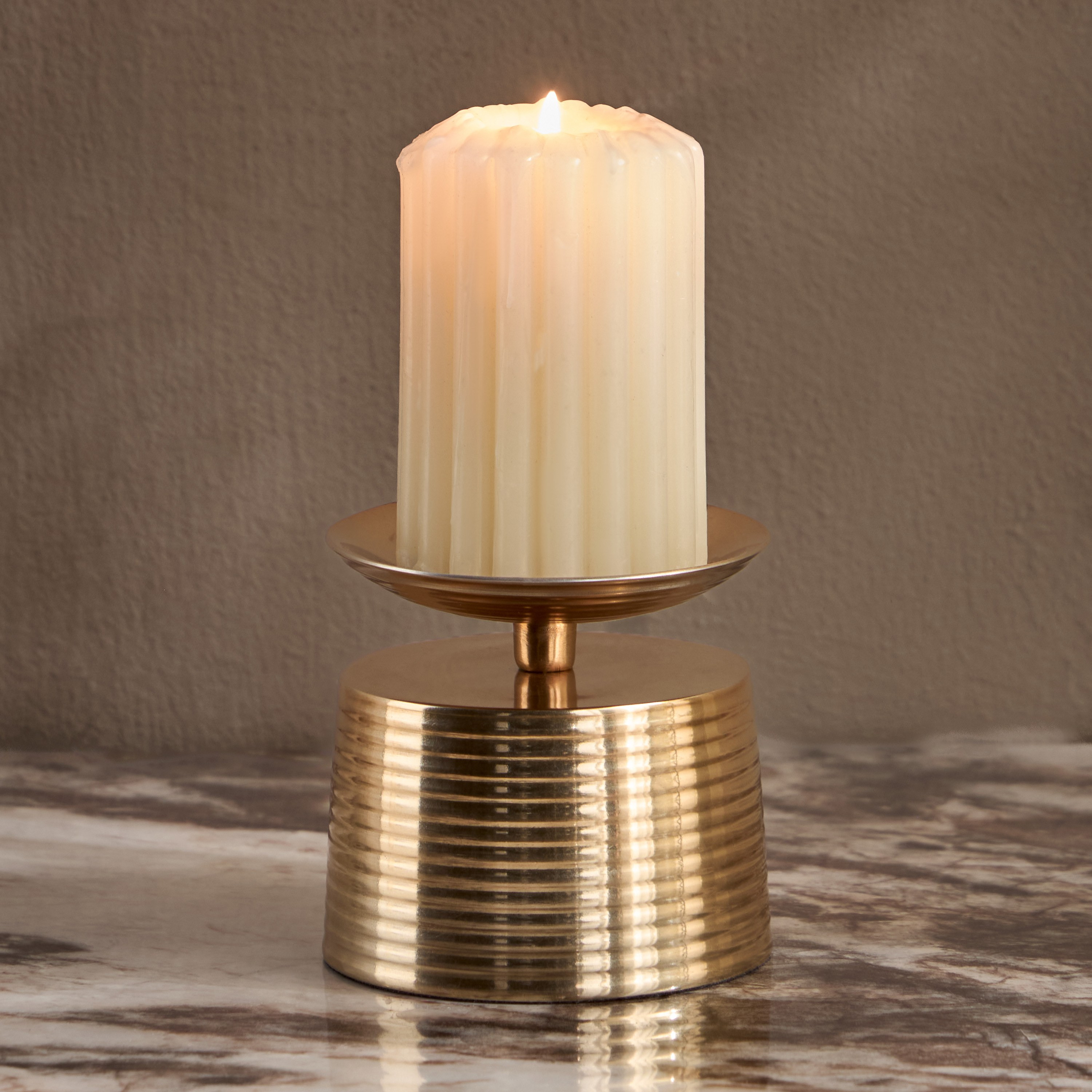 حامل شموع معدني - سورا - 9 سم-household-decor-candleholdersandlanterns-image-2