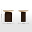 طاولة جانبية بسطح ترافرتين - موكسي-furniture-livingroom-sideandendtables-image-1