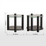 Elliq Glass Top Side Table-furniture-livingroom-sideandendtables-image-7