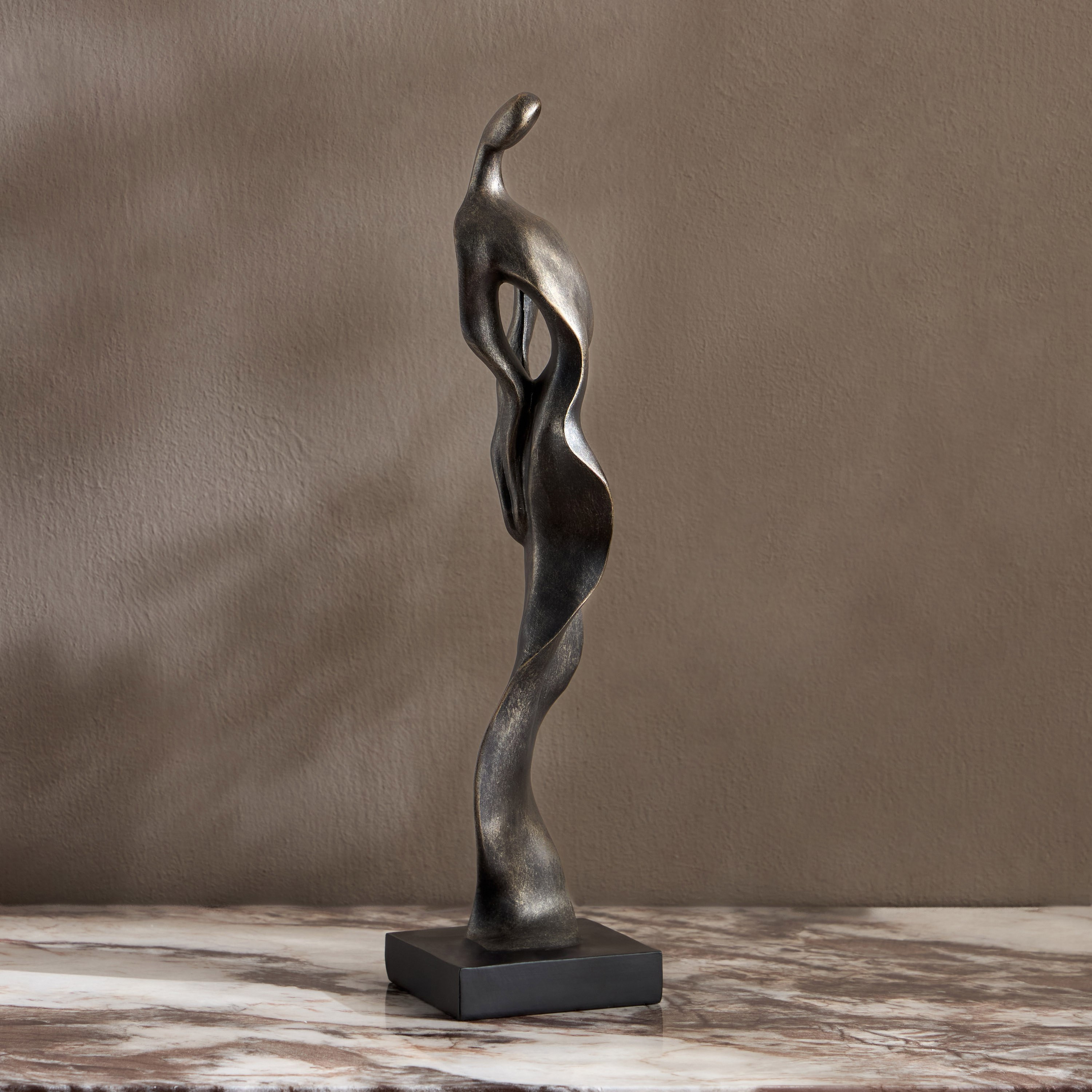تمثال ديكور من الربزن العضوي - سورا - 46 سم-household-decor-decorativeobjectsandsculptures-image-1