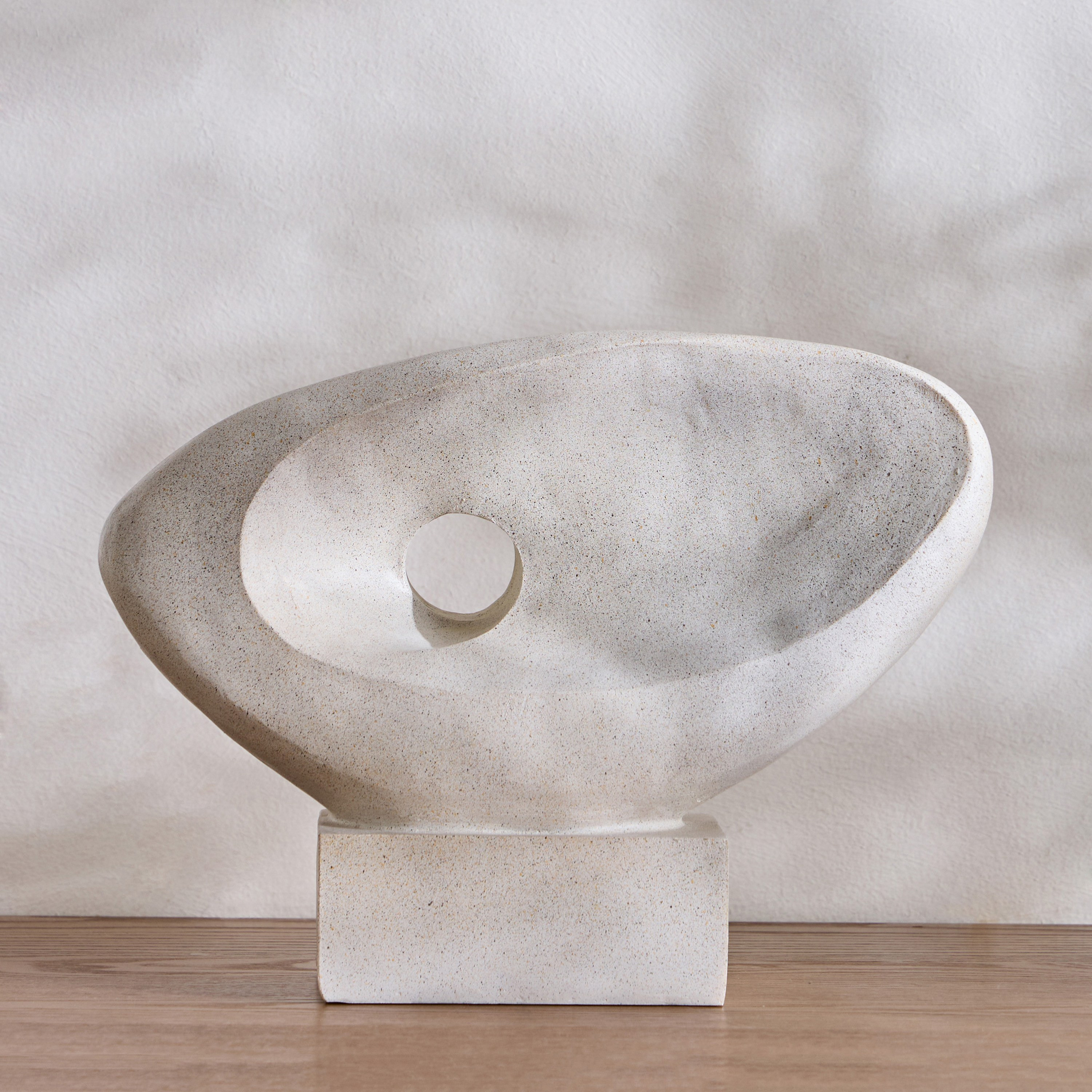 Nata Abstract Resin Decorative Accent - 23 cm