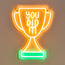 Tobin Cup USB Operated Neon Light - 30 cm-babyandkids-decorandlighting-lighting-decorativelightingandwalllamps-image-2