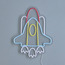 Orval Rocket USB Operated Neon Light - 42 cm-babyandkids-decorandlighting-lighting-decorativelightingandwalllamps-image-1