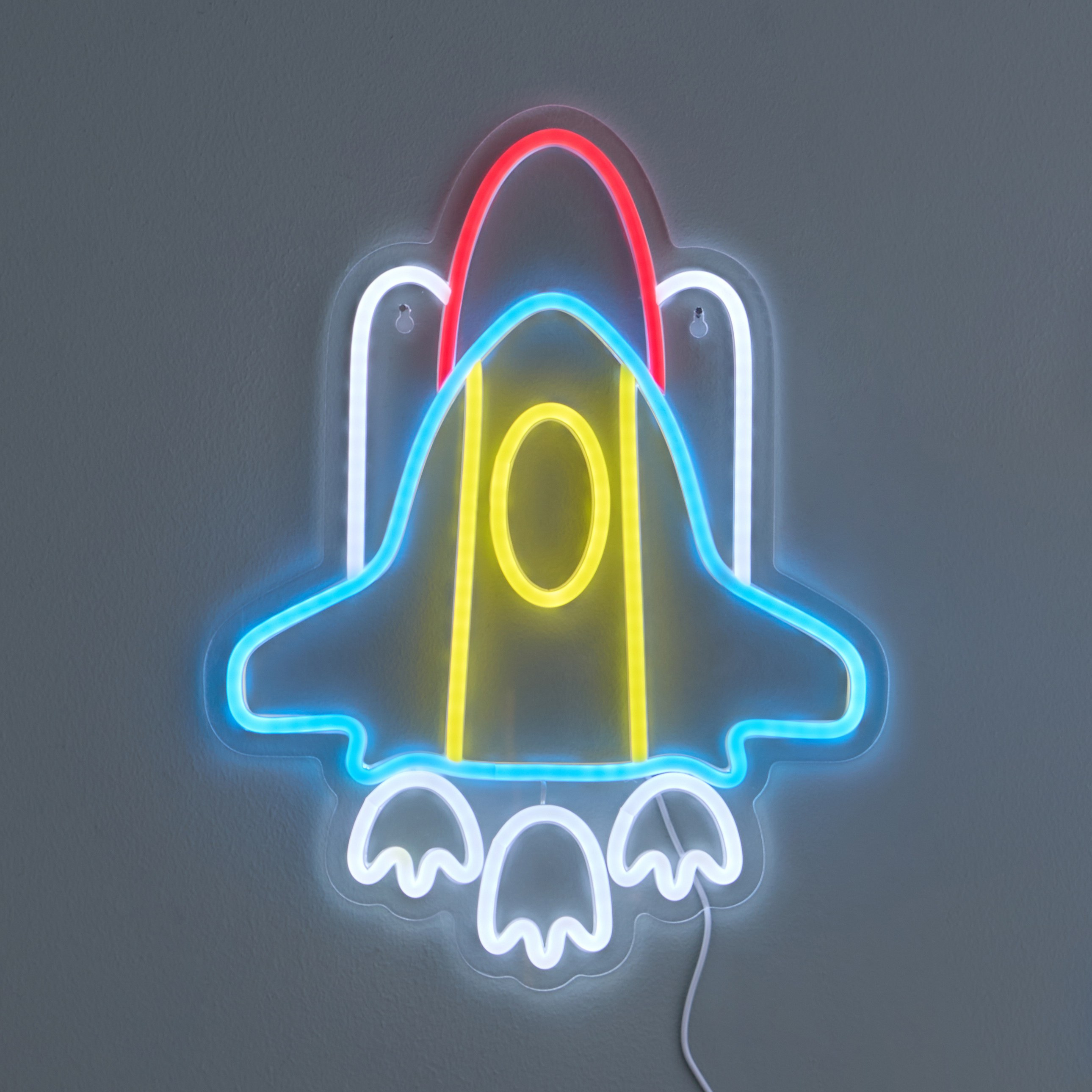 Orval Rocket USB Operated Neon Light - 42 cm-babyandkids-decorandlighting-lighting-decorativelightingandwalllamps-image-2