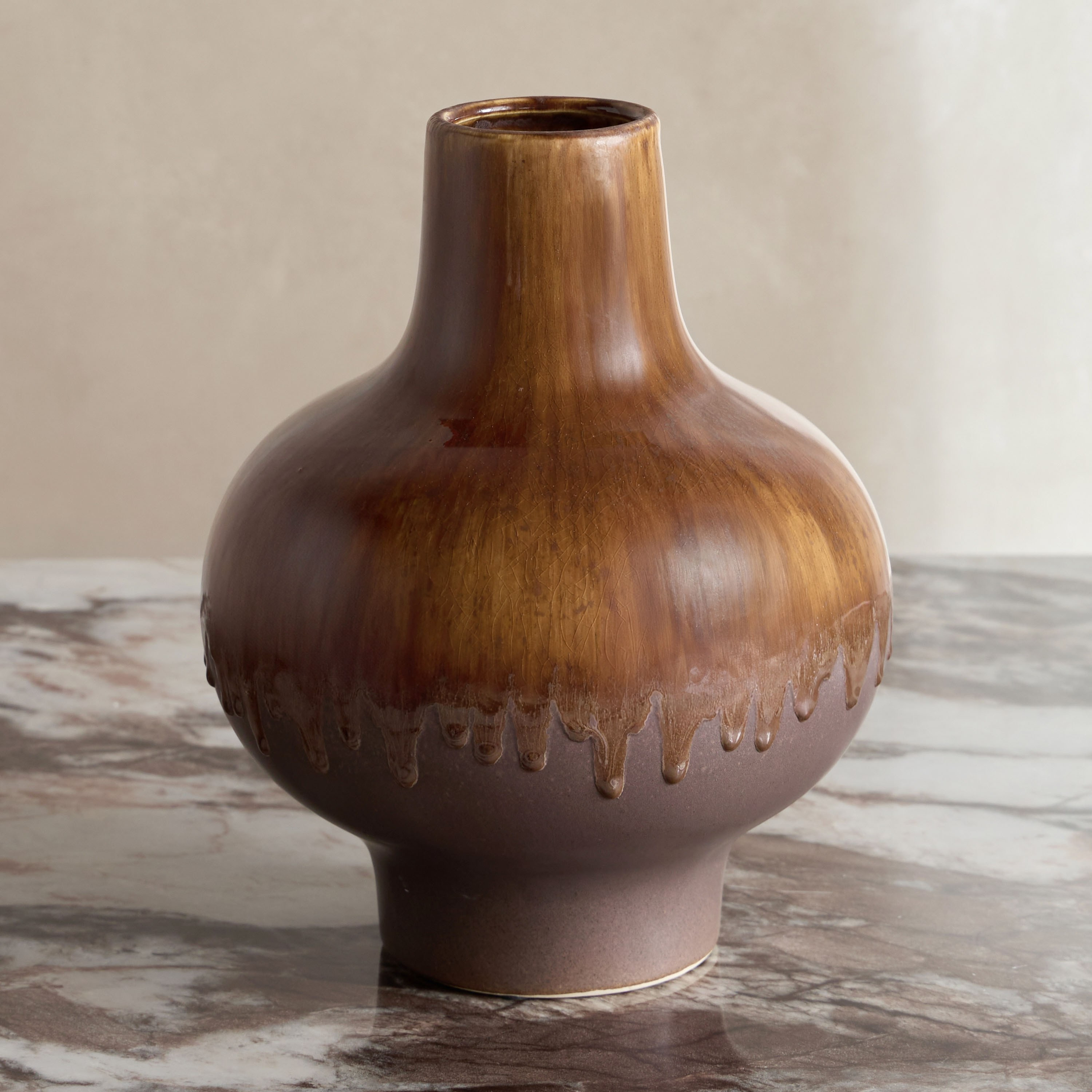 Sora Loft Elie Ceramic Vase - 30 cm-household-decor-vasesandbowls-image-1