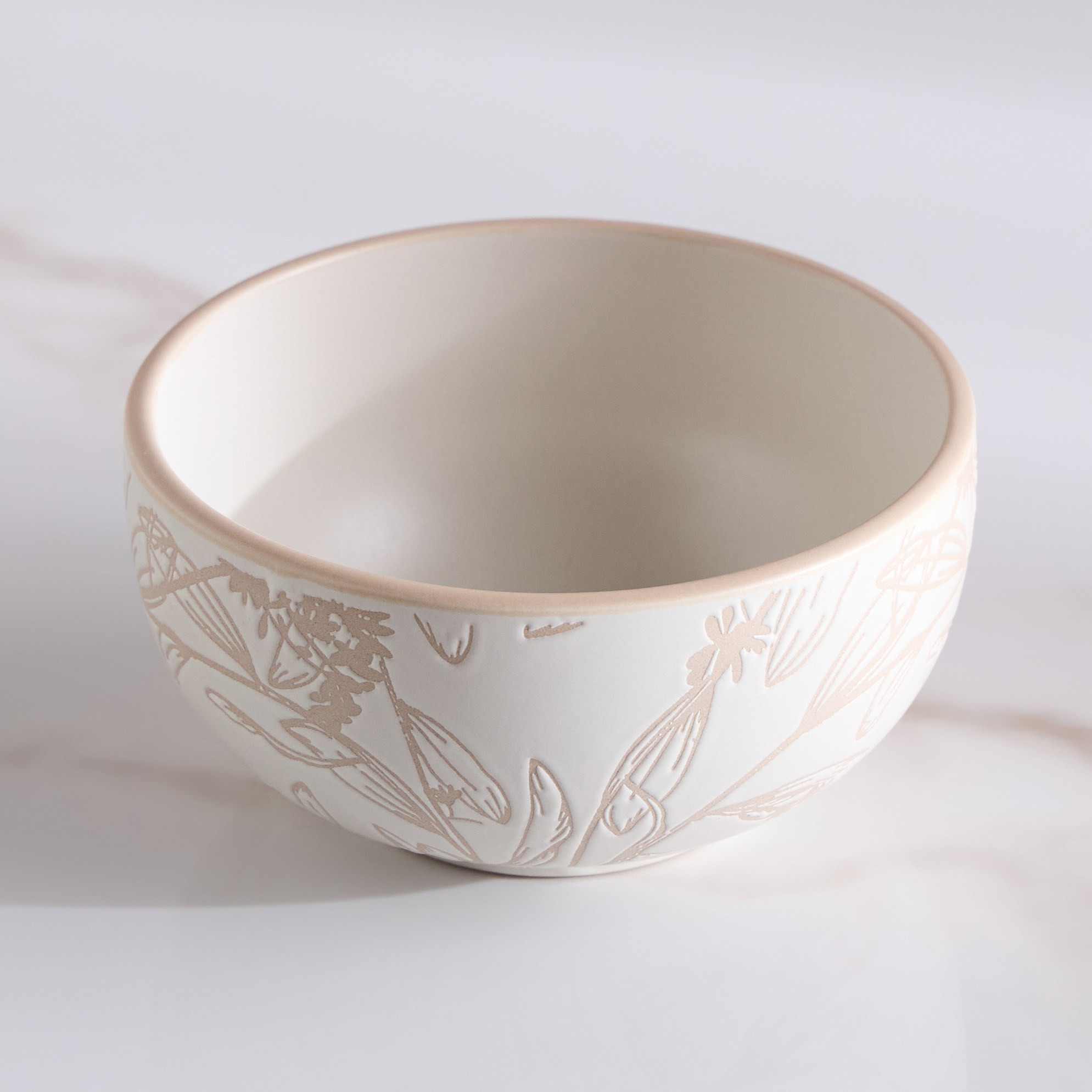 Sora Stoneware Rice Bowl - 12 cm