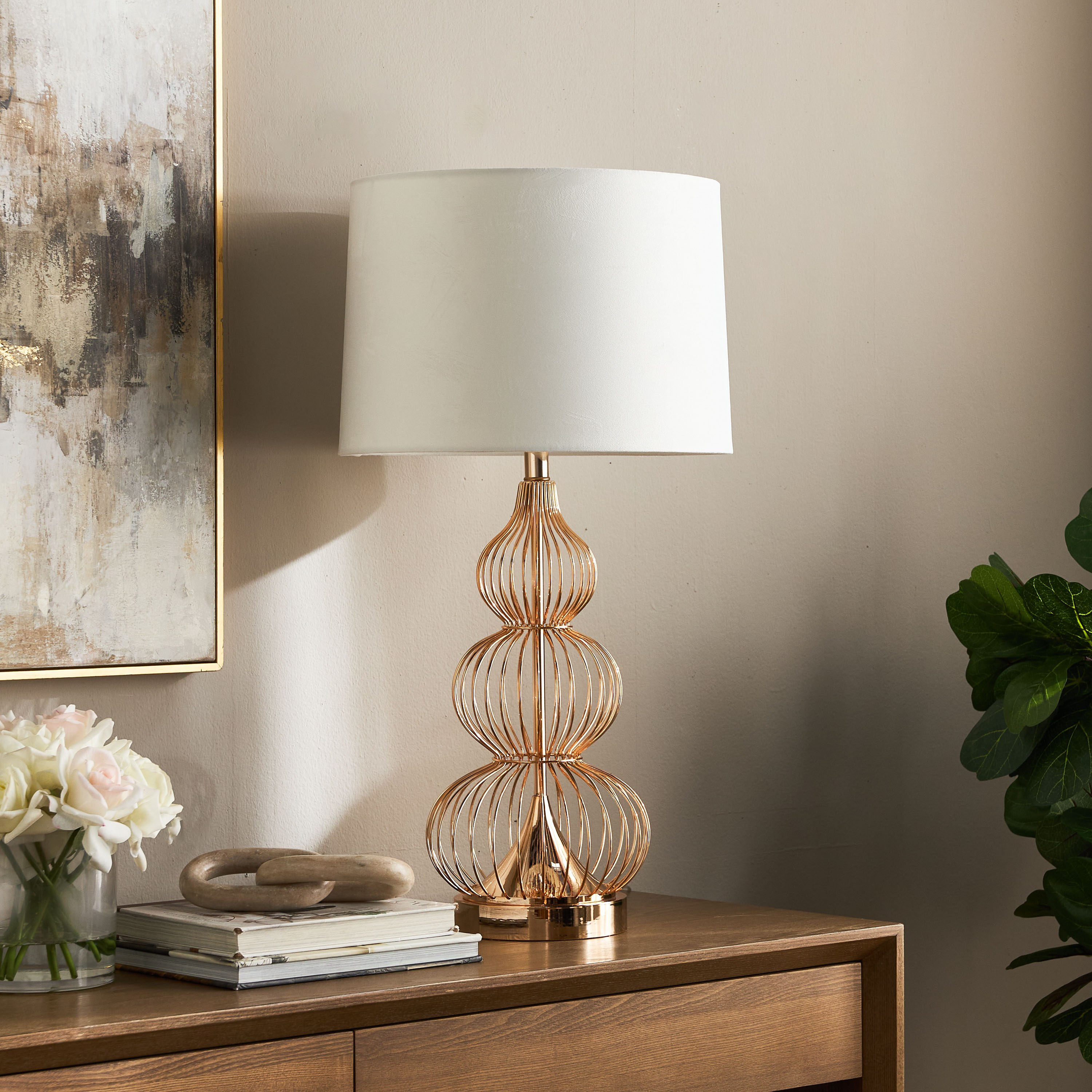 مصباح طاولة معدني - كيد - 78 سم-household-lighting-tableanddesklamps-image-5