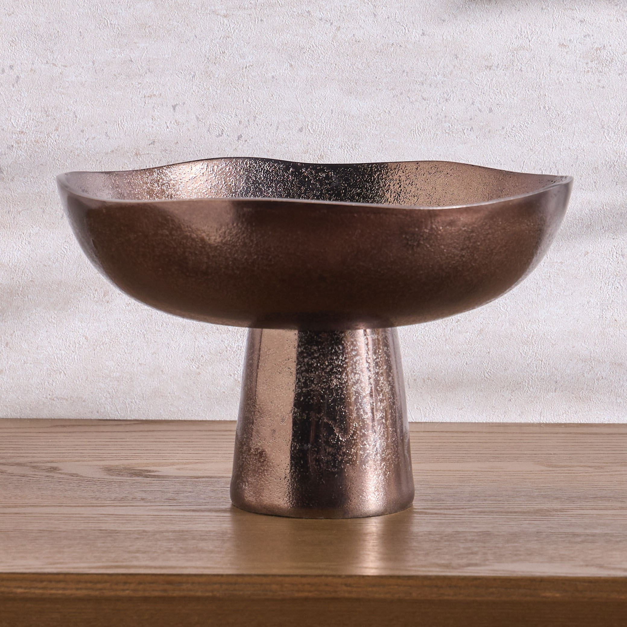 Ophira Metal Decorative Bowl - 27 cm-household-decor-vasesandbowls-image-1