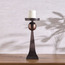 Opher Metal Pillar Candleholder - 37 cm-household-decor-candleholdersandlanterns-image-1