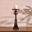 Opher Metal Pillar Candleholder - 37 cm-household-decor-candleholdersandlanterns-image-2