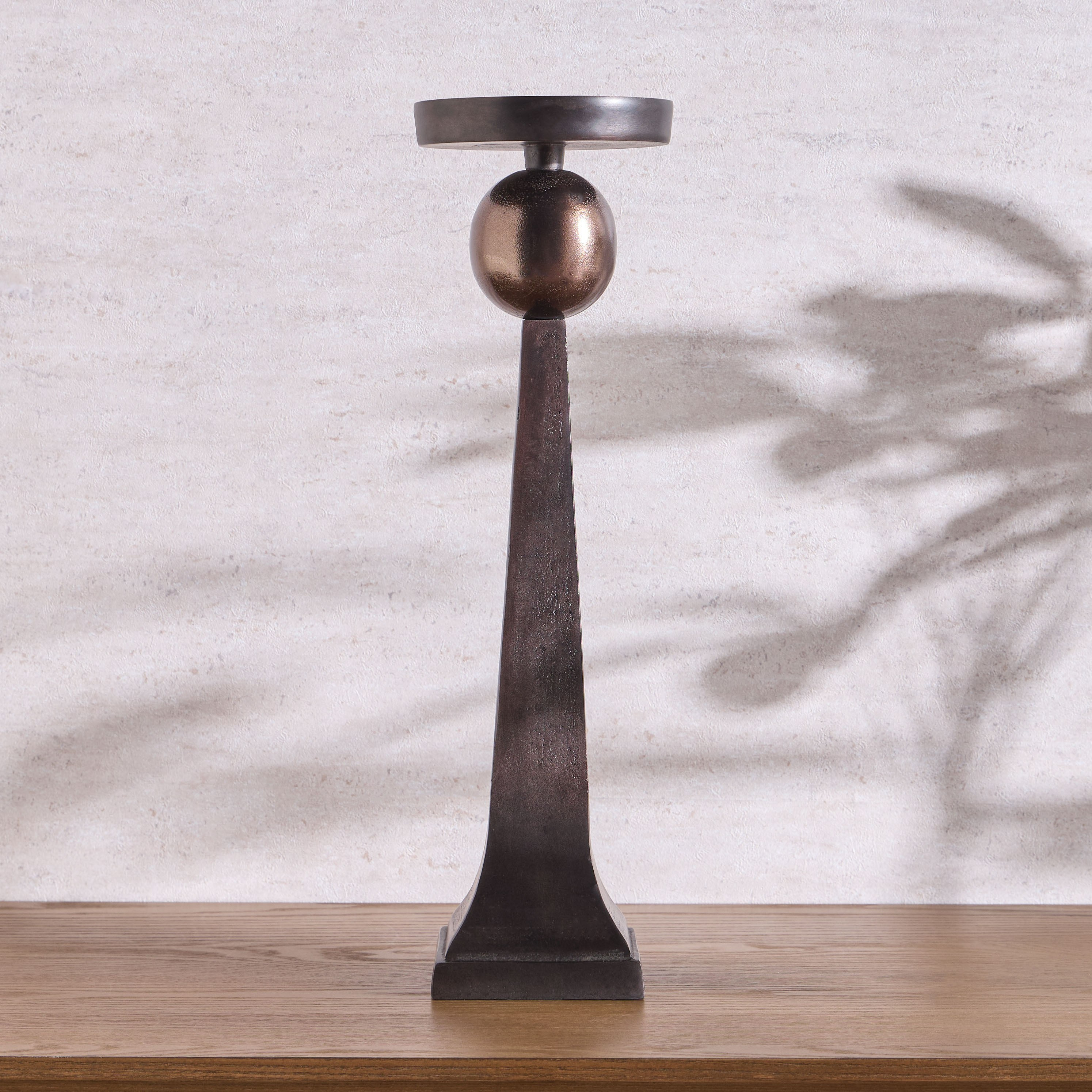 Opher Metal Pillar Candleholder - 47 cm-household-decor-candleholdersandlanterns-image-3