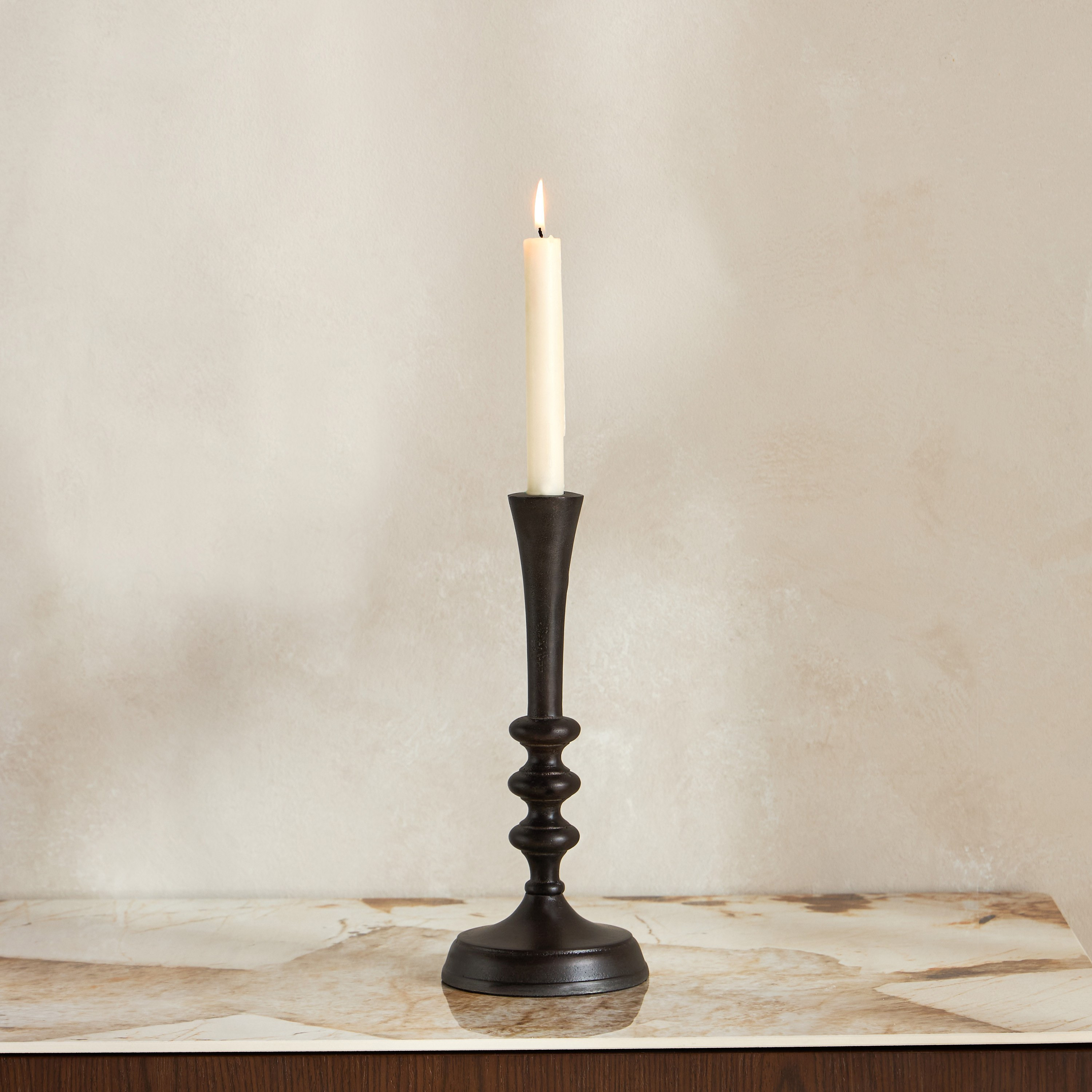 حامل شموع رفيعة معدن - أوفيرا - 27 سم-household-decor-candleholdersandlanterns-image-2