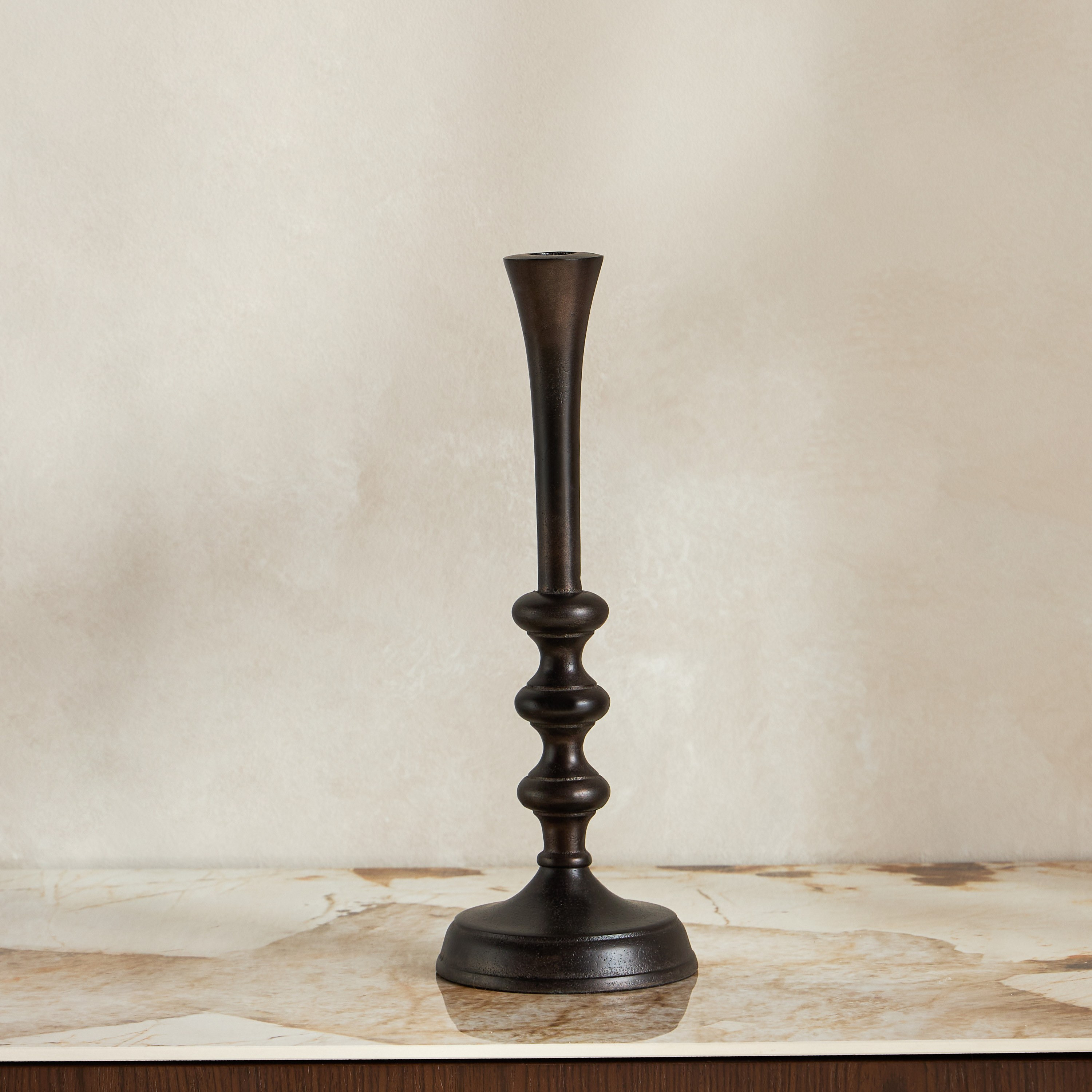 Ophira Metal Taper Candleholder - 32 cm-household-decor-candleholdersandlanterns-image-3
