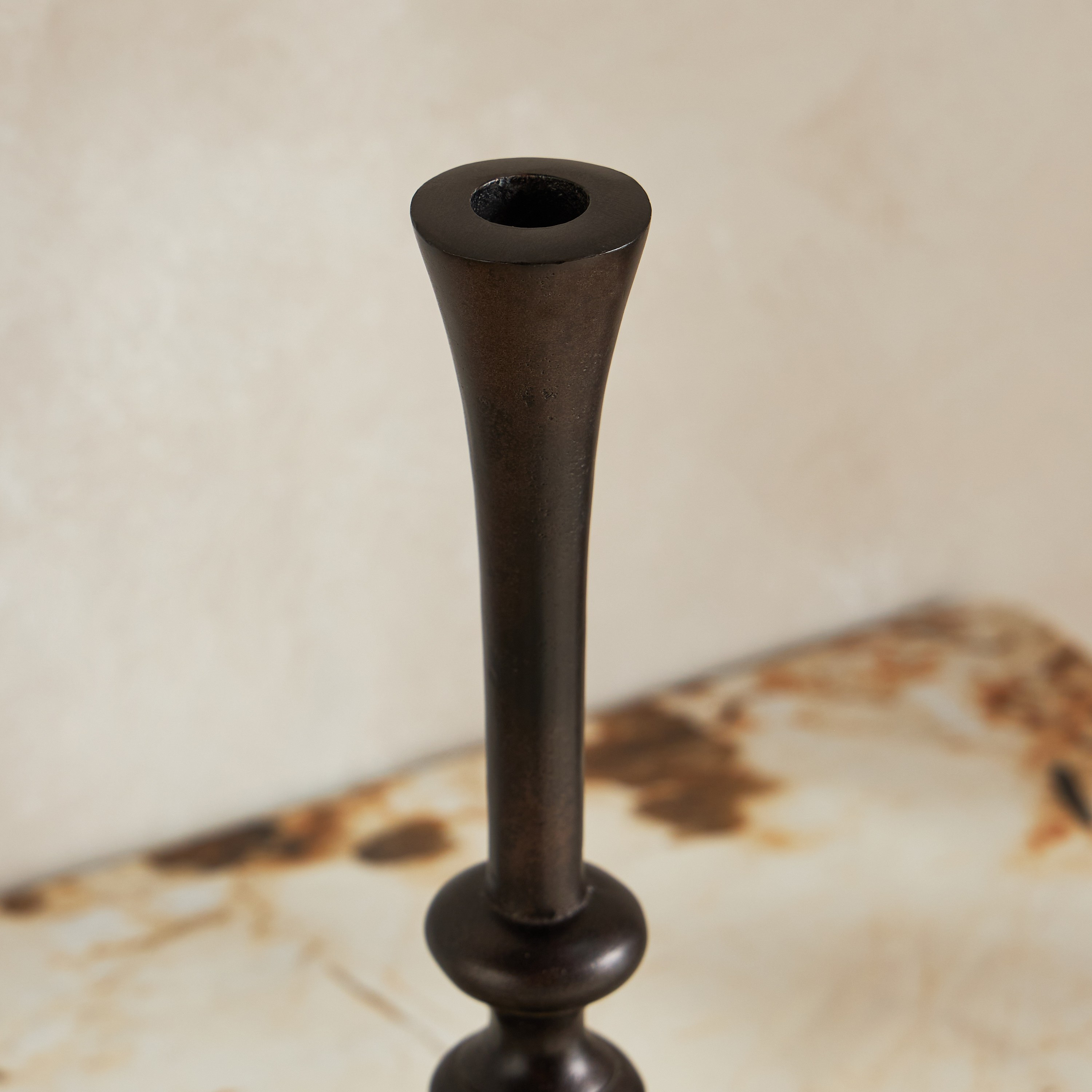 Ophira Metal Taper Candleholder - 32 cm-household-decor-candleholdersandlanterns-image-4