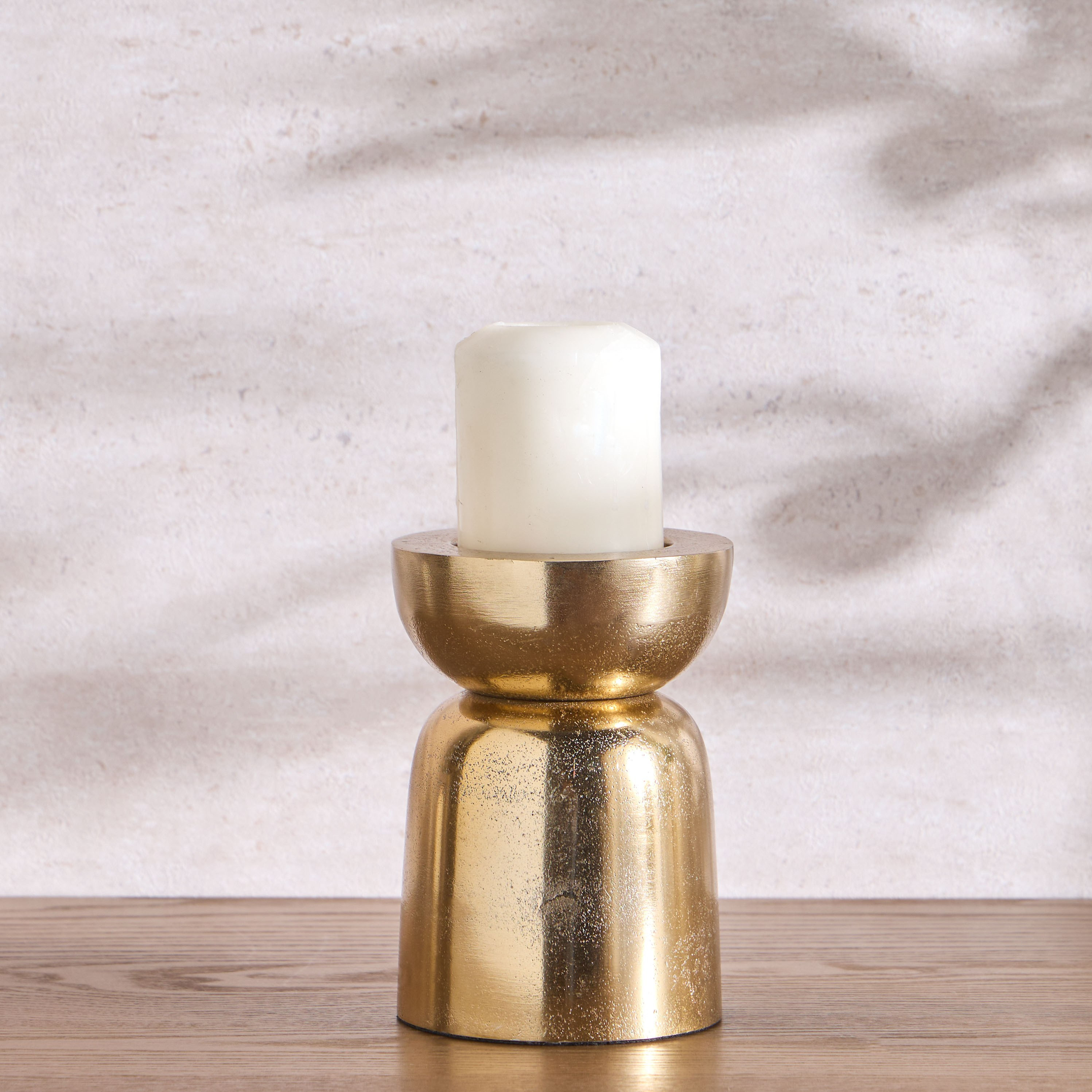 حامل شموع عمودي معدني - أوفير - 16 سم-household-decor-candleholdersandlanterns-image-1