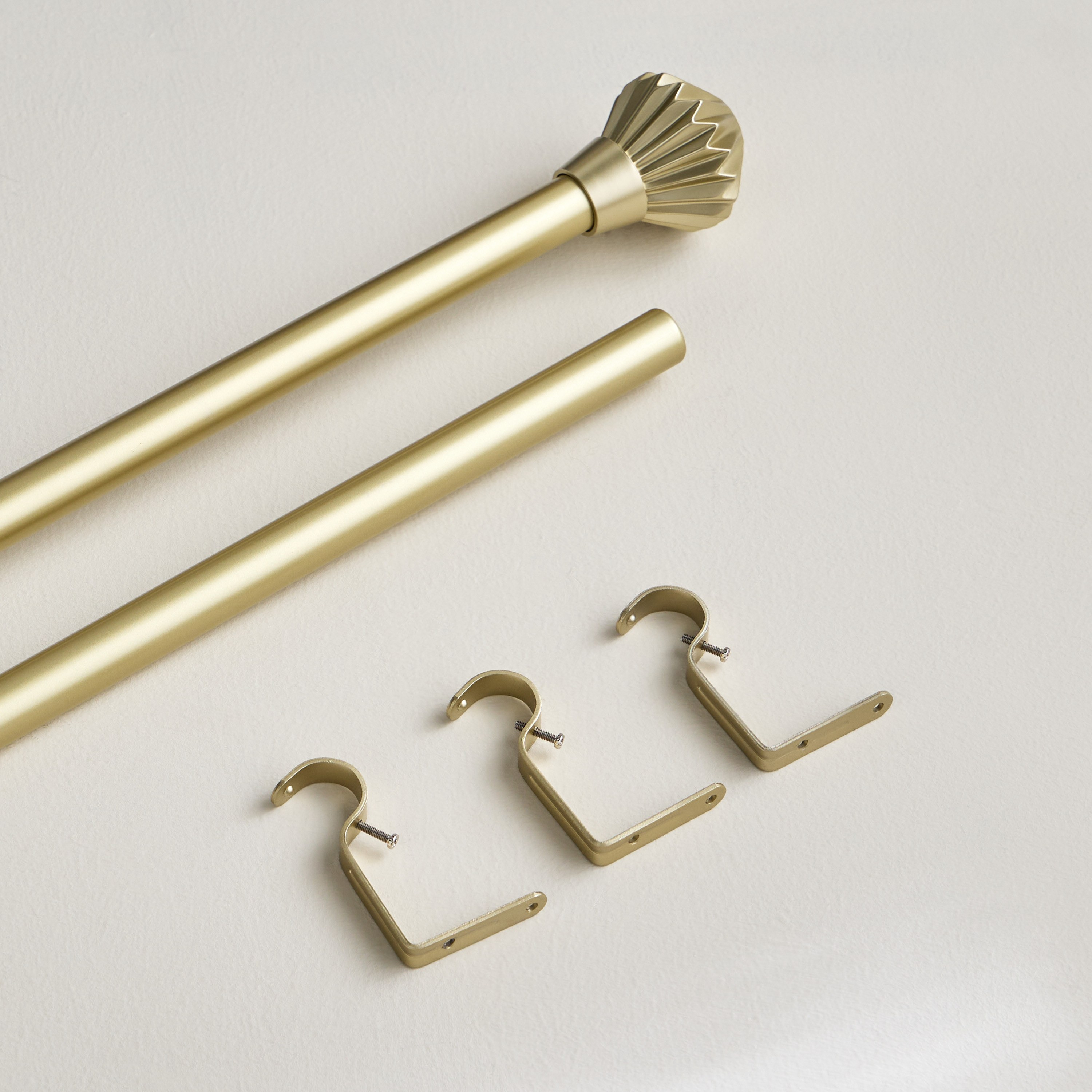 Ayda Extendable Single Curtain Rod - 107-305 cm-household-windows-curtainrodsandaccessories-curtainrods-image-3