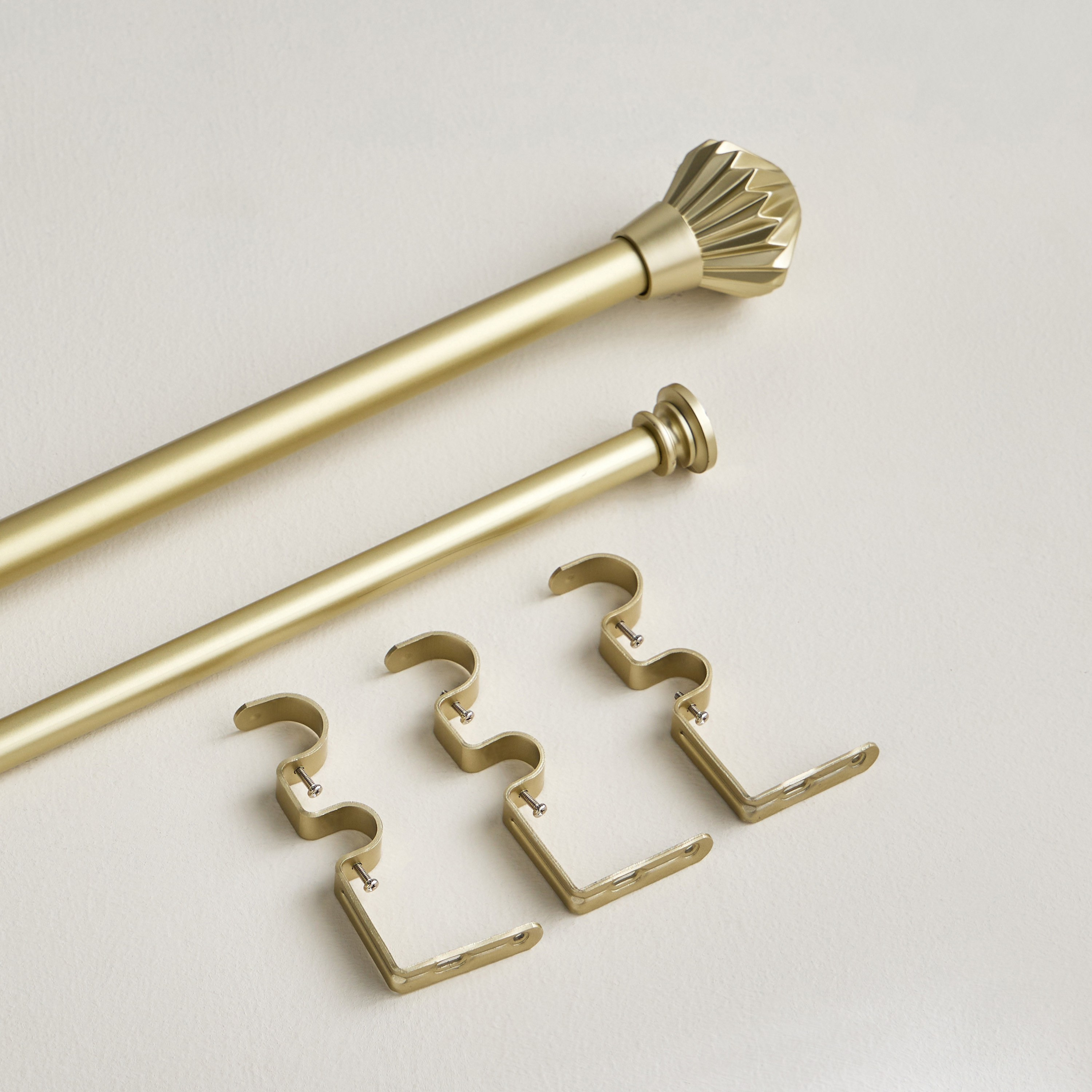 عمود ستارة مزدوج قابل للتمديد - عايدة - 107-305 سم-household-windows-curtainrodsandaccessories-curtainrods-image-3