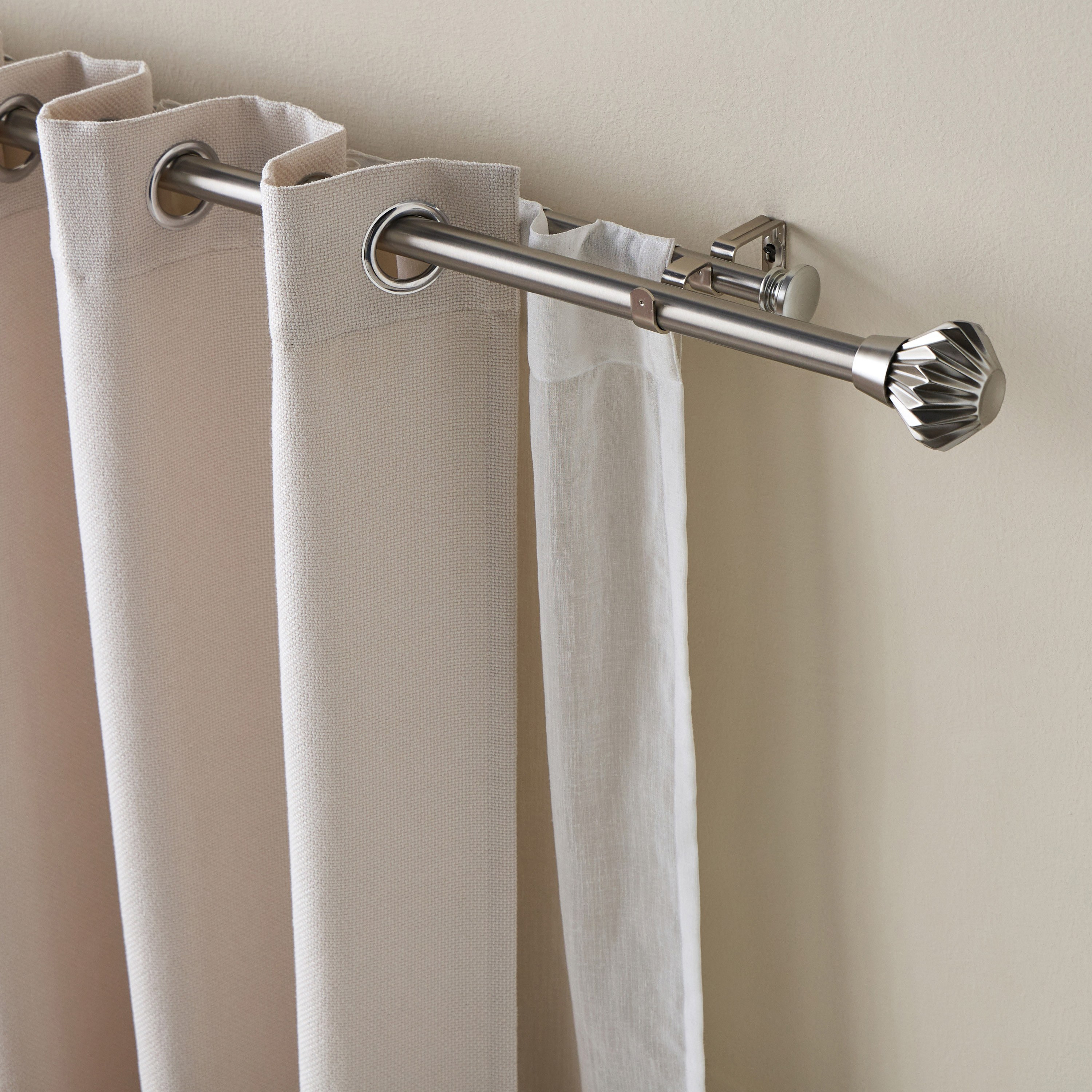 Ayda Extendable Double Curtain Rod - 107-305 cm-household-windows-curtainrodsandaccessories-curtainrods-image-1