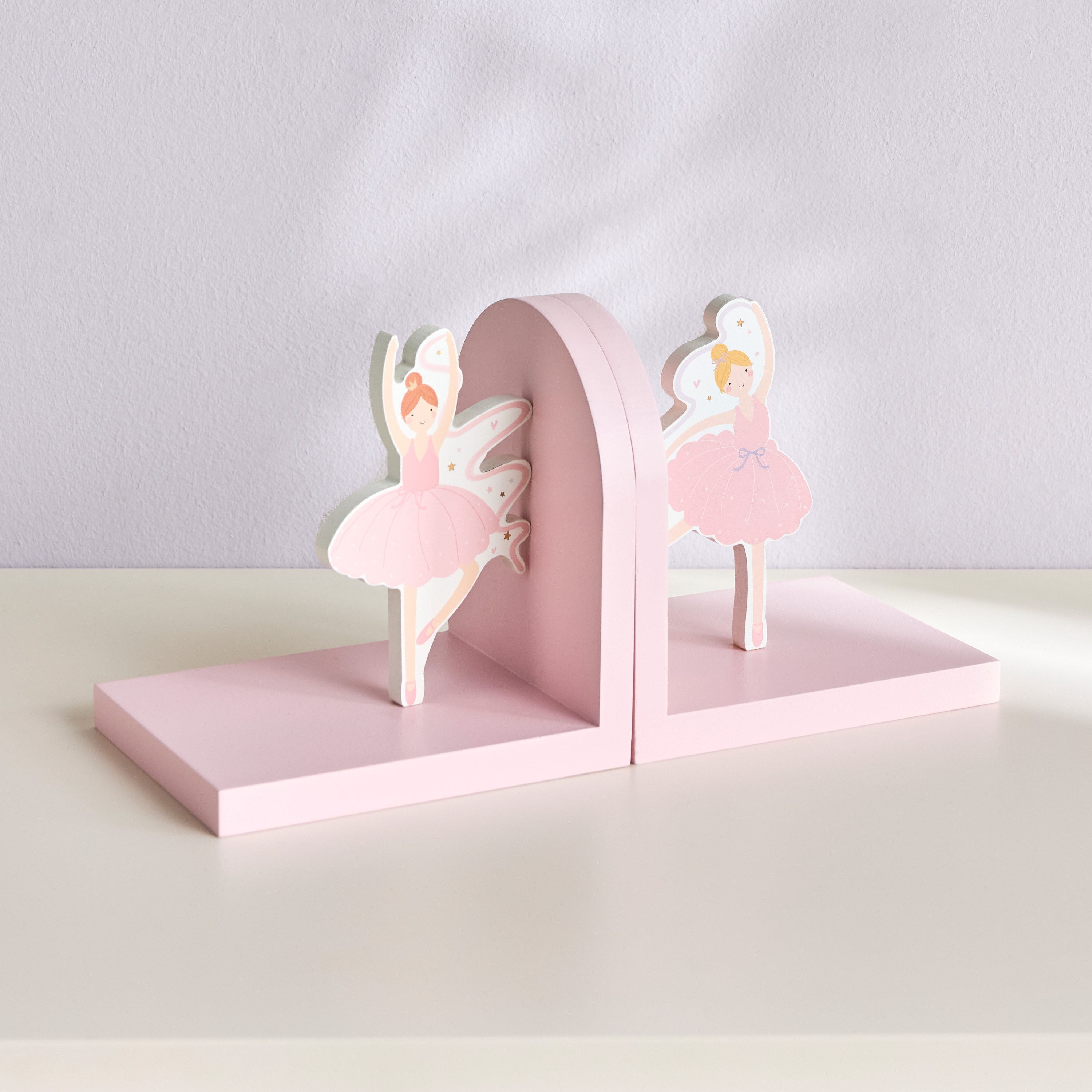 Belle 2-Piece Ballerina Bookend Set
