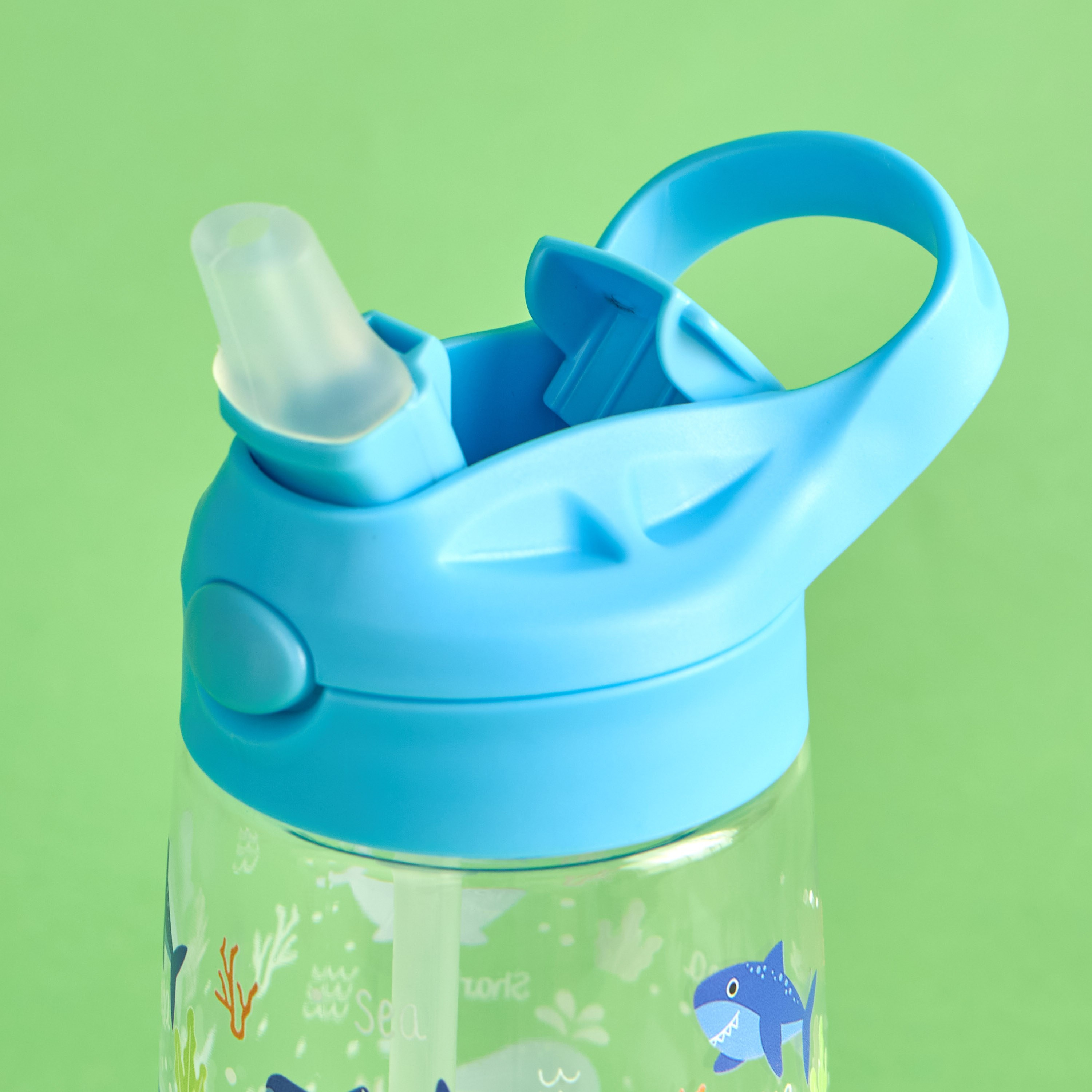قارورة مياه بطبعة سمك القرش - 550 مل-babyandkids-eatanddrink-waterbottles-image-3