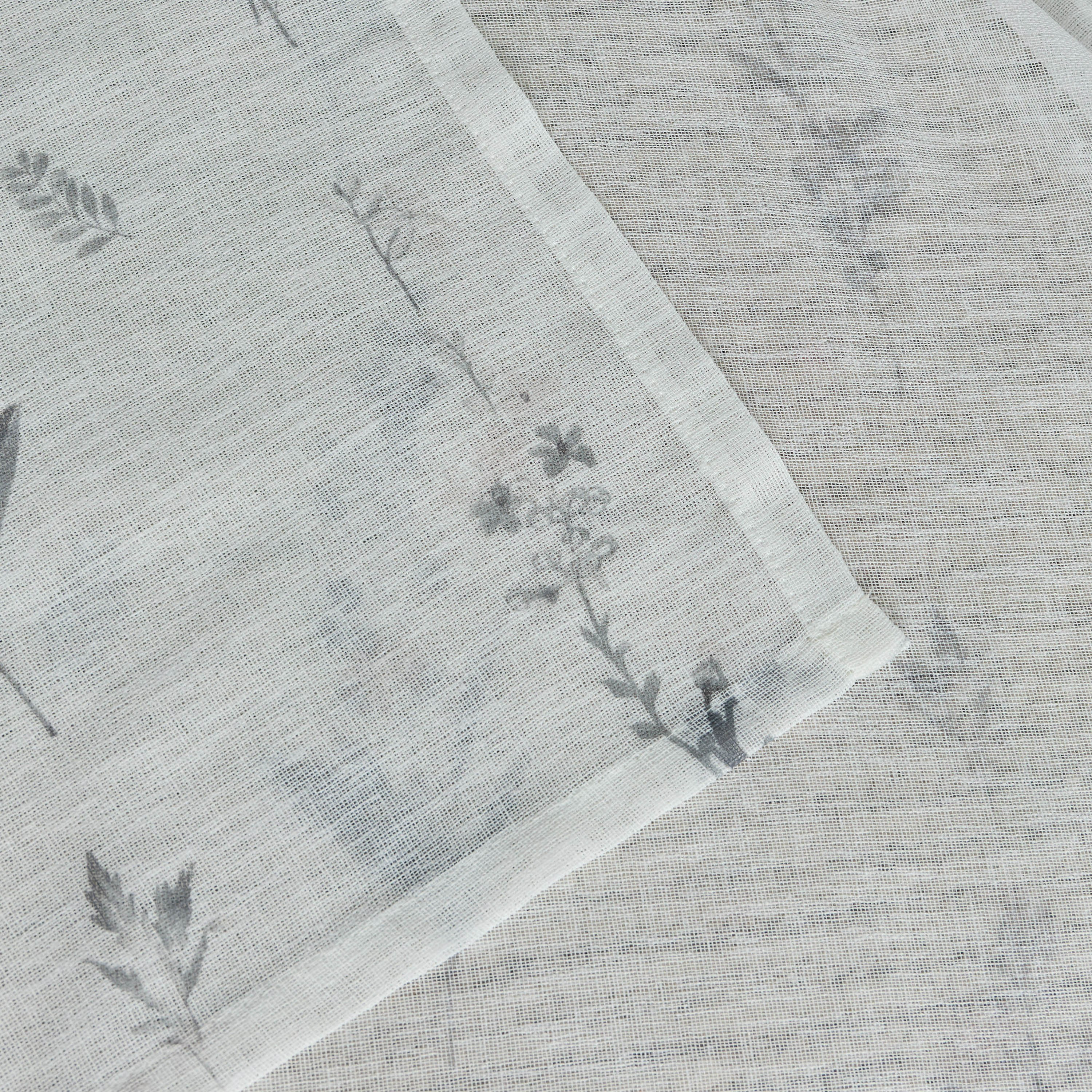 طقم ستائر شفافة من قطعتين - سيلفيا - 135×240 سم-household-windows-curtains-image-4