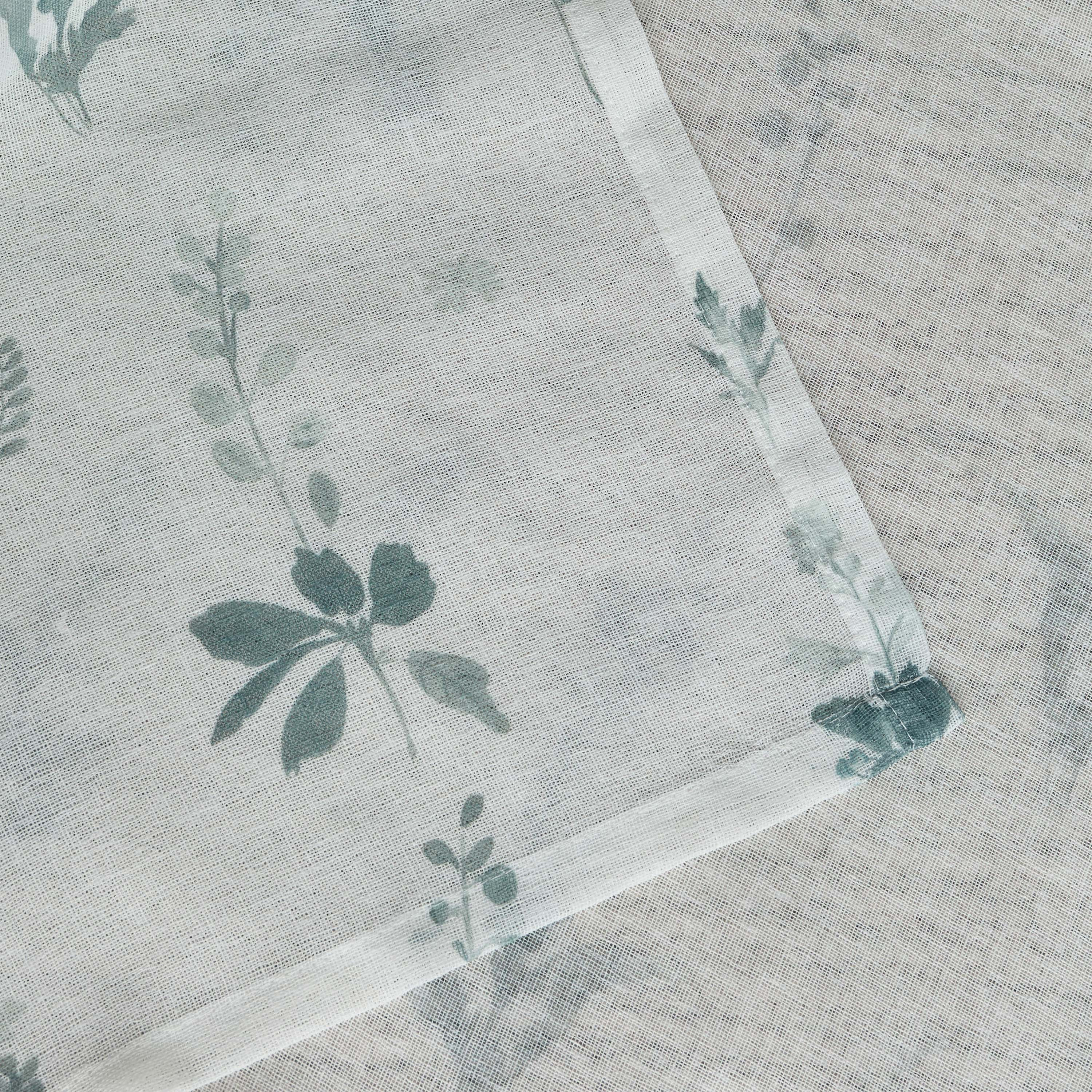طقم ستائر شفافة من قطعتين من سيلفيا - 135×300 سم-household-windows-curtains-image-4
