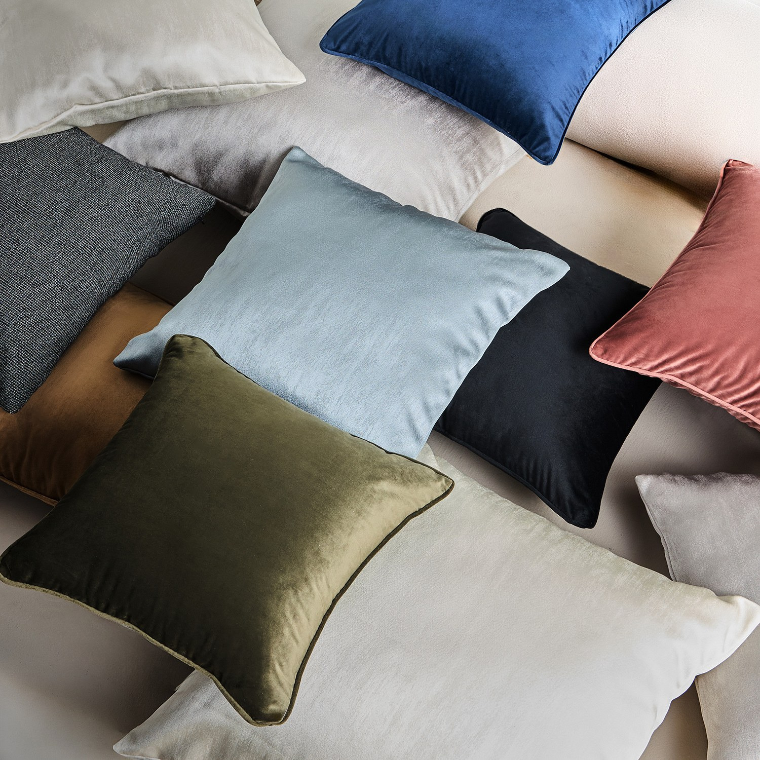 Tesni Jacquard Cushion Cover - 50x50 cm-household-cushionsandthrows-cushioncovers-image-4