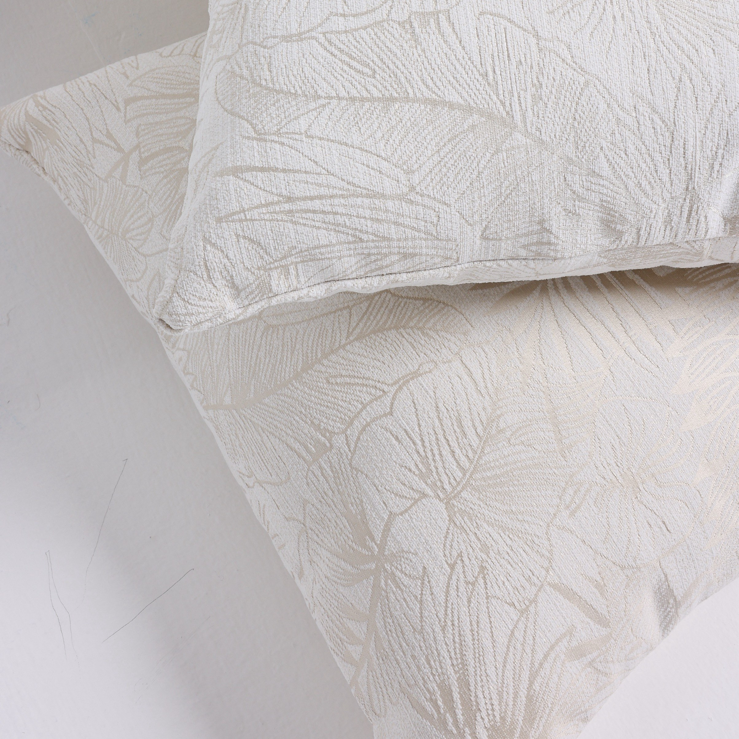 Palmas Embroidered 2-Piece Filled Cushion Set - 48x48 cm-household-cushionsandthrows-filledcushions-decorativecushions-image-2