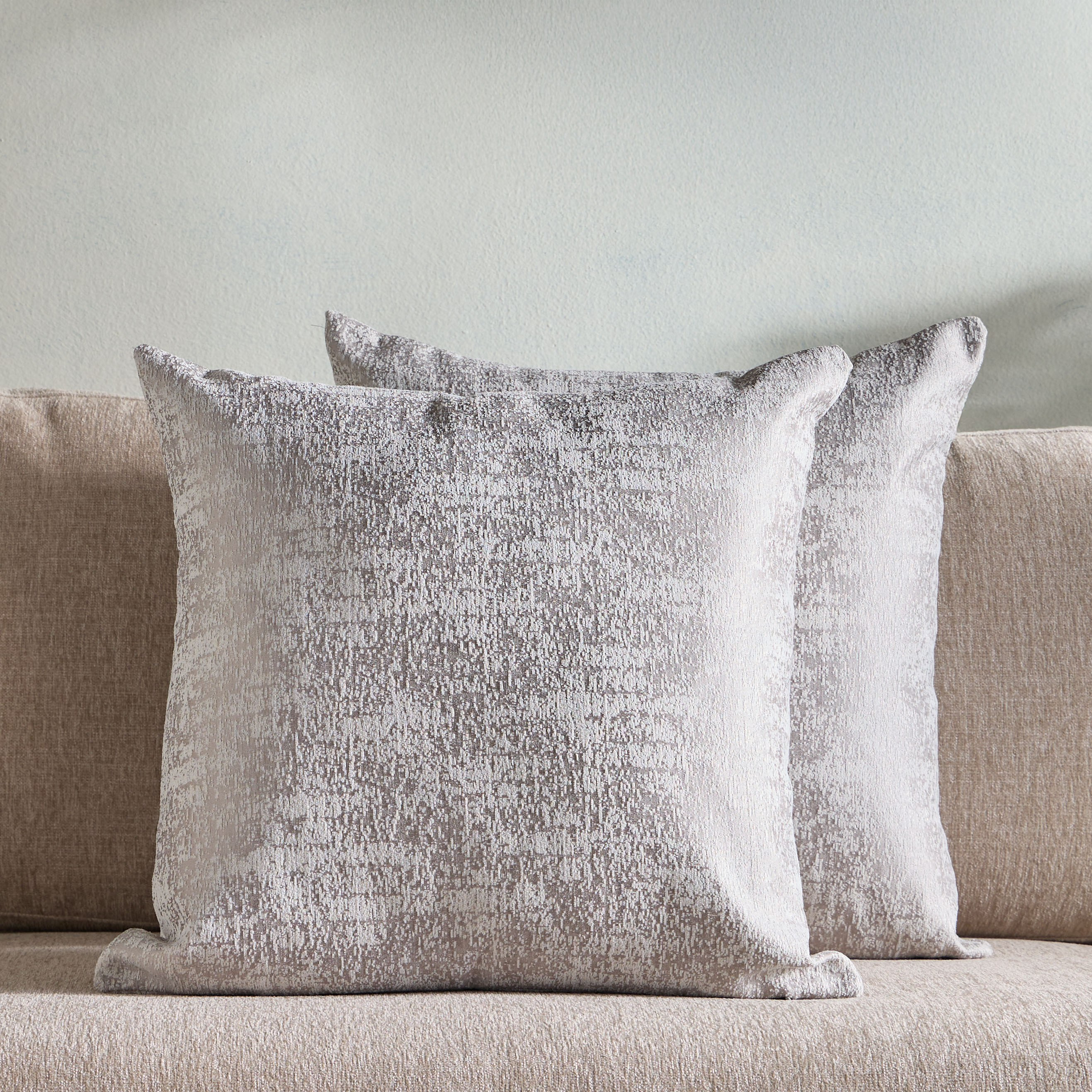Nevin Jacquard 2-Piece Filled Cushion Set - 48x48 cm-household-cushionsandthrows-filledcushions-decorativecushions-image-1