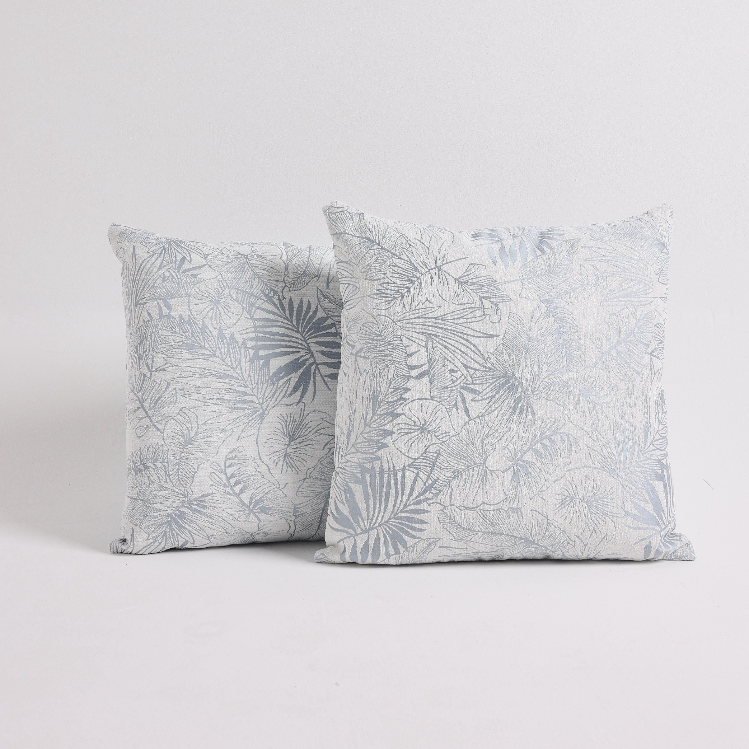 طقم وسائد محشوة مطرزة من قطعتين - بالماس - 48x48 سم-household-cushionsandthrows-filledcushions-decorativecushions-image-1