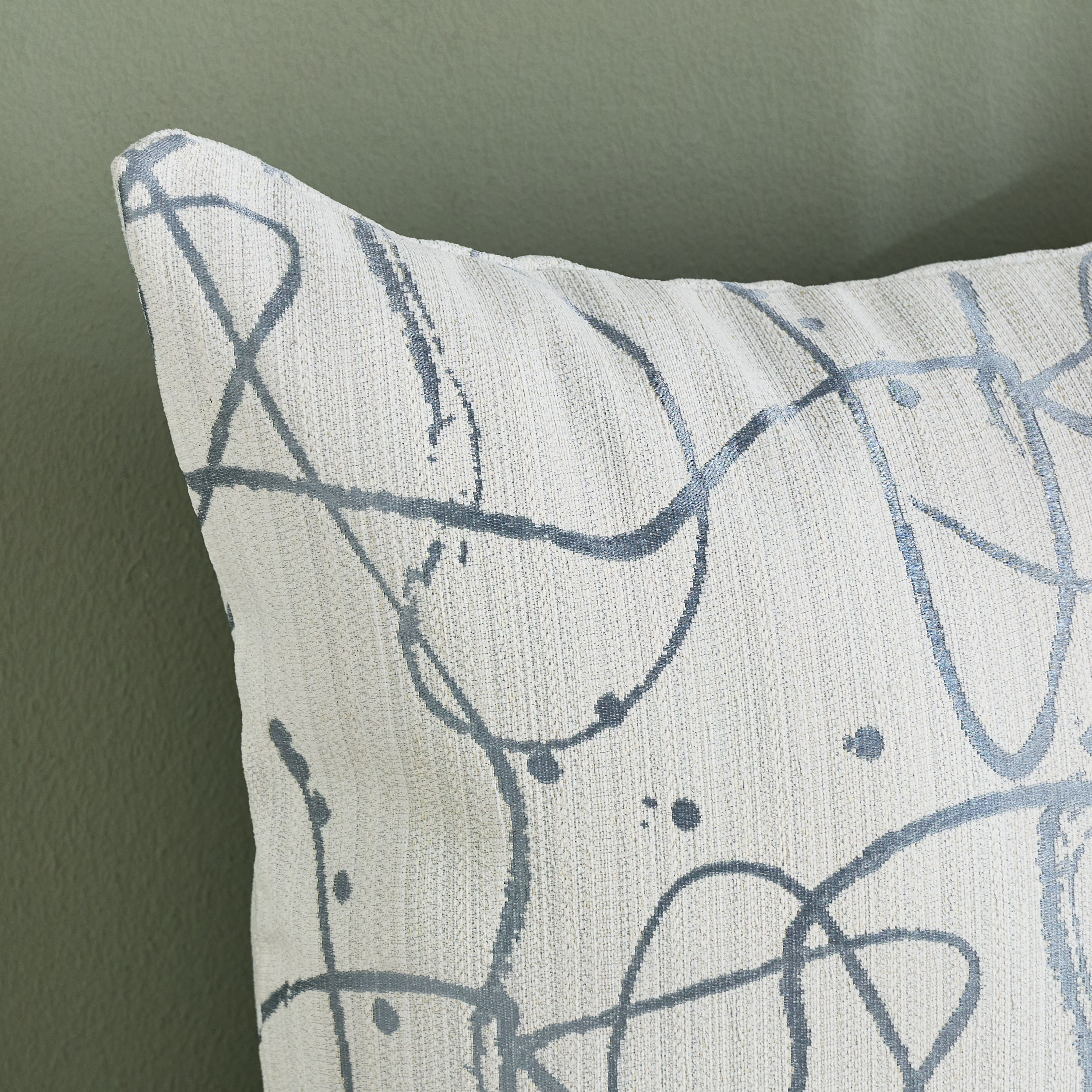 Arzu 2-Piece Embroidered Filled Cushion Set - 48x48 cm-household-cushionsandthrows-filledcushions-decorativecushions-image-6