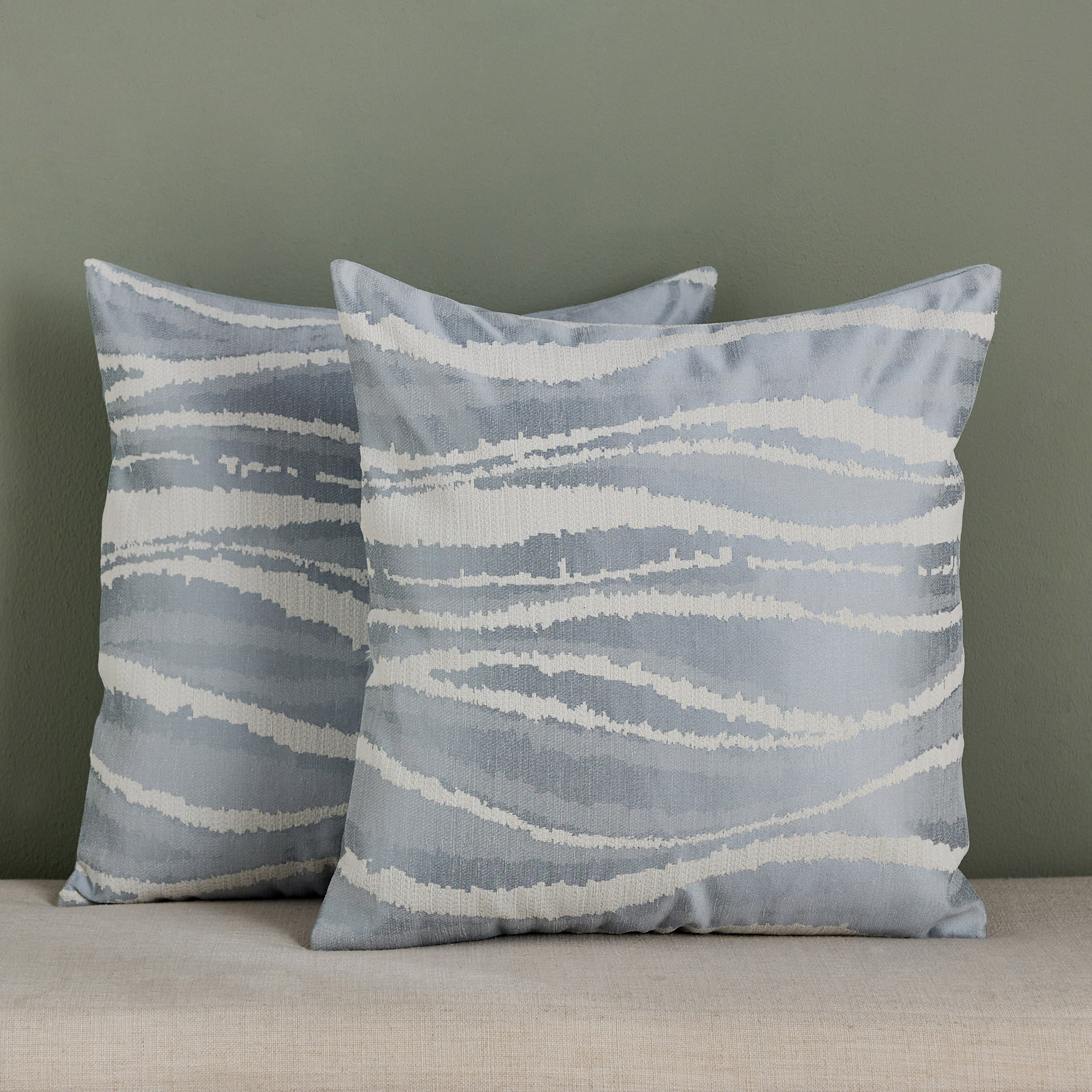 Osuna 2-Piece Embroidered Filled Cushion Set - 48x48 cm-household-cushionsandthrows-filledcushions-decorativecushions-image-4