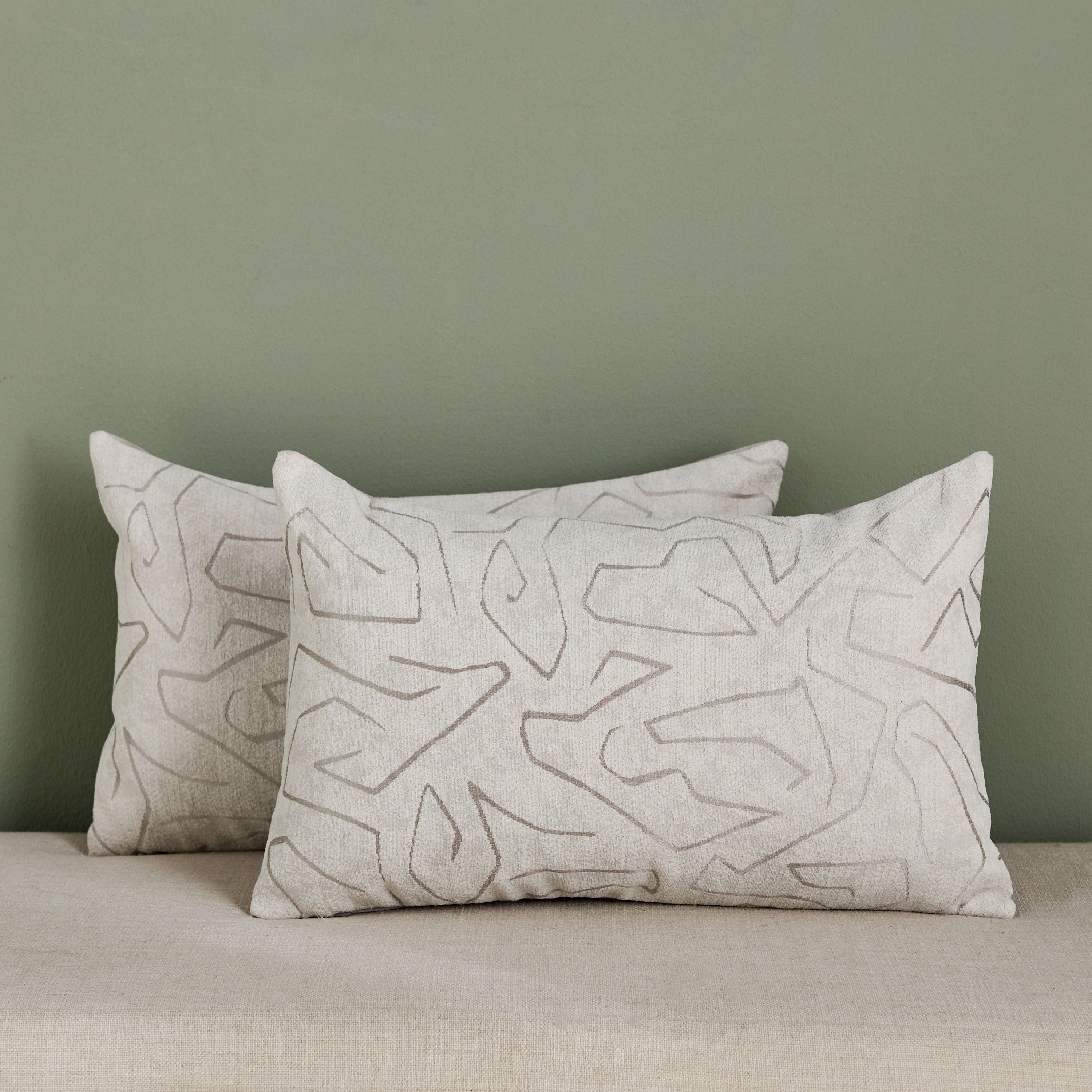 Lucena 2-Piece Embroidered Filled Cushion Set - 30x50 cm-household-cushionsandthrows-filledcushions-decorativecushions-image-5