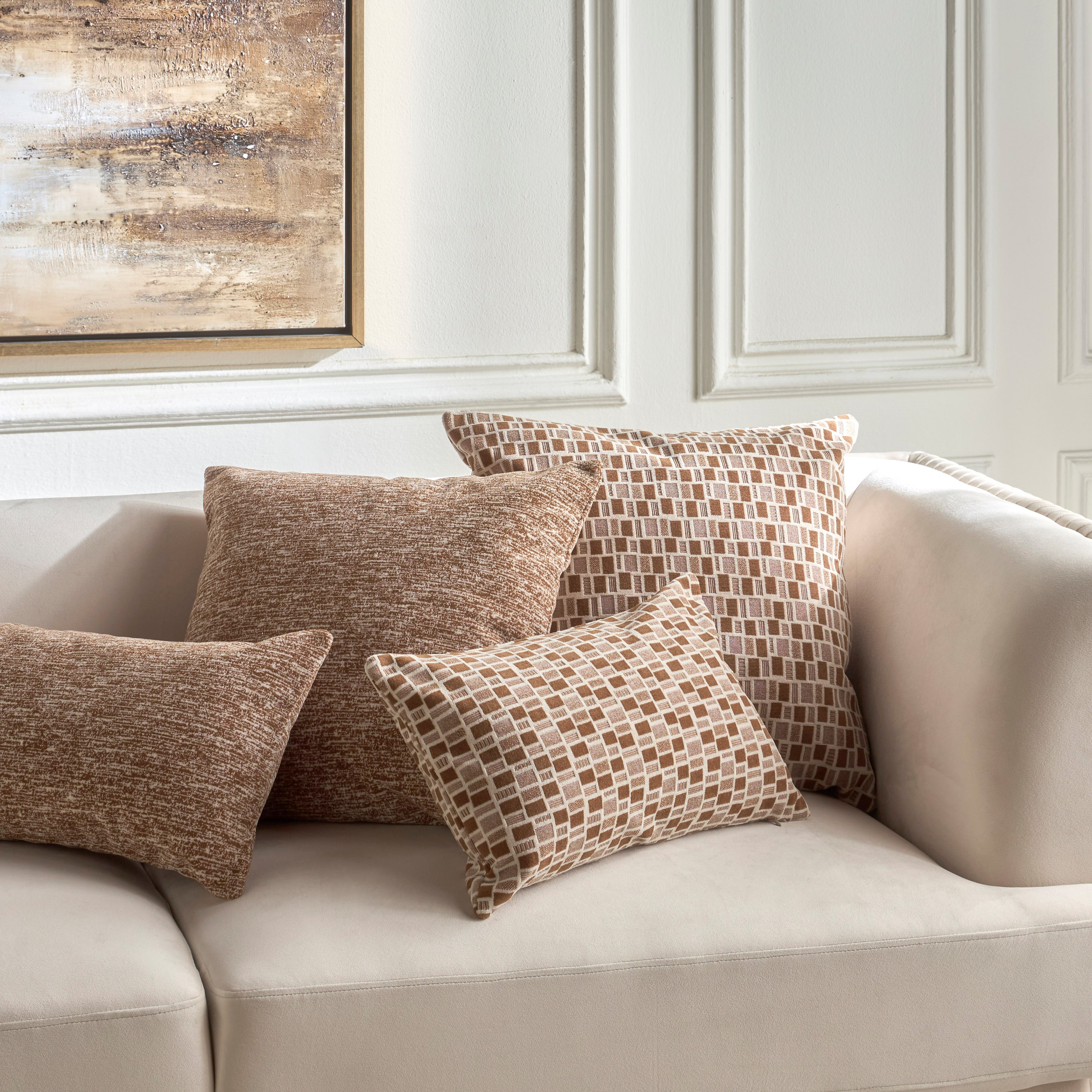 Amani Jacquard Cushion Cover - 50x50 cm-household-cushionsandthrows-cushioncovers-image-4