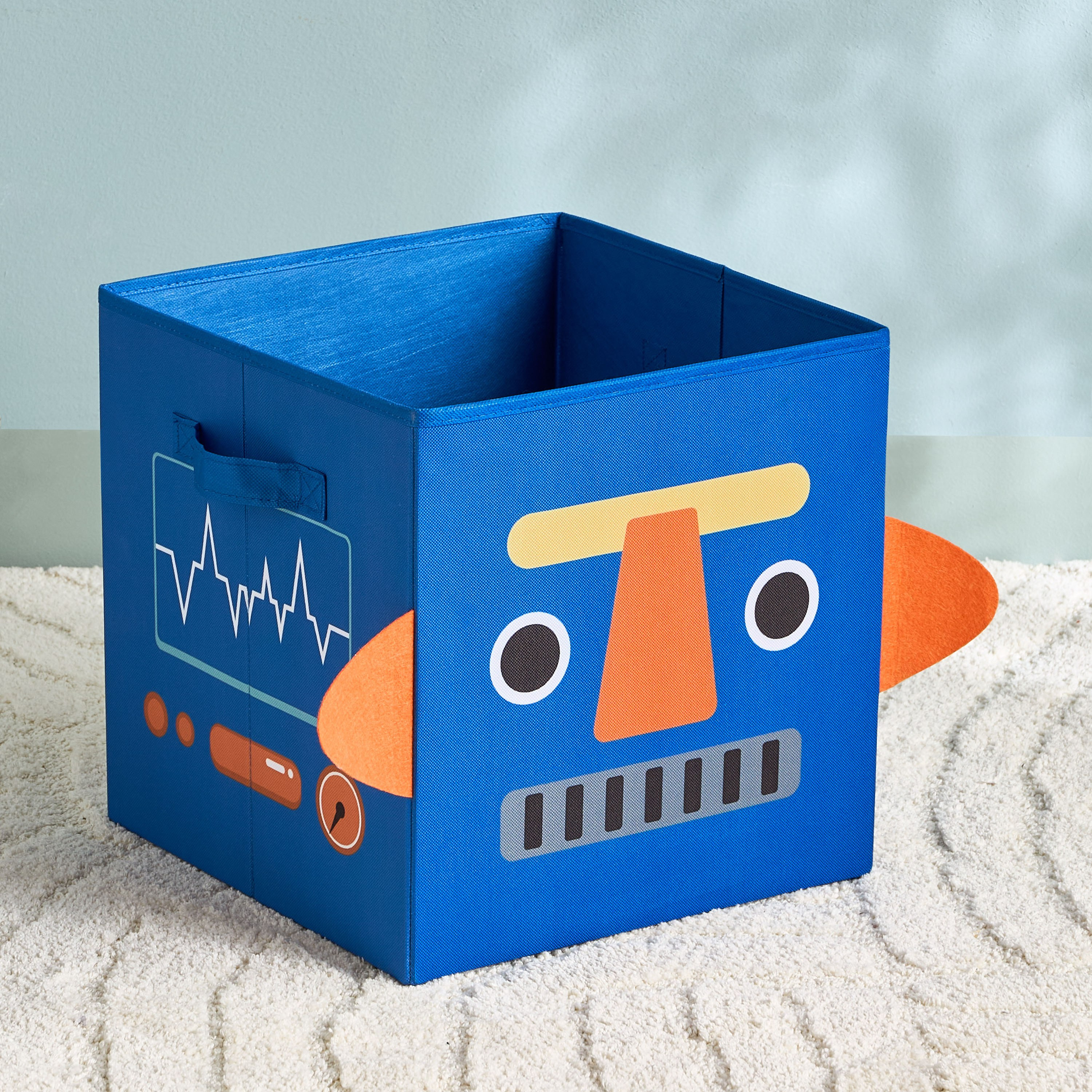Robot Fabric Storage Basket