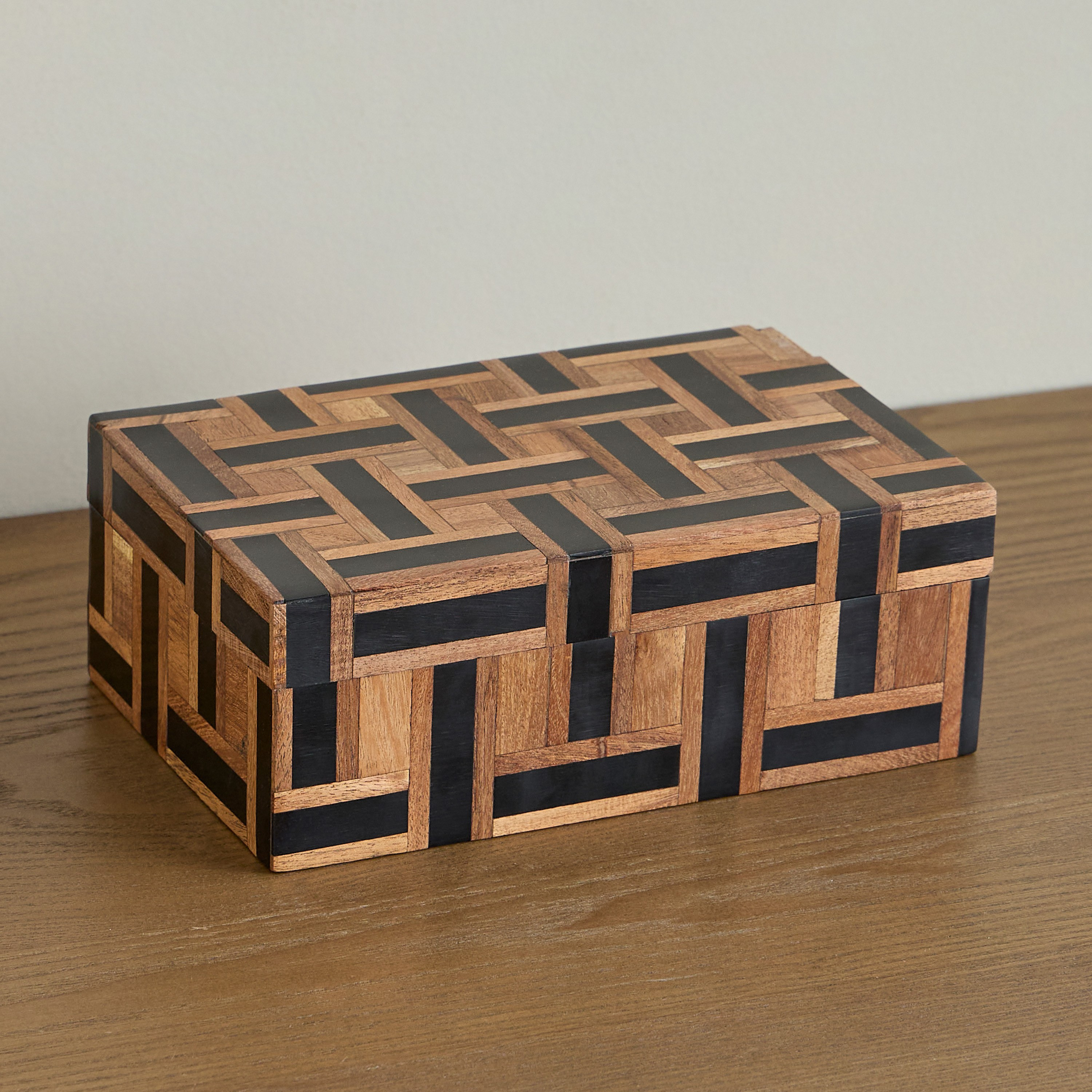 Loft Marsa Geo Decorative Box - 20 cm-household-decor-boxesandtrays-image-1