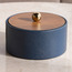 Sora Faux Leather Decorative Box - 16 cm-household-decor-boxesandtrays-image-1