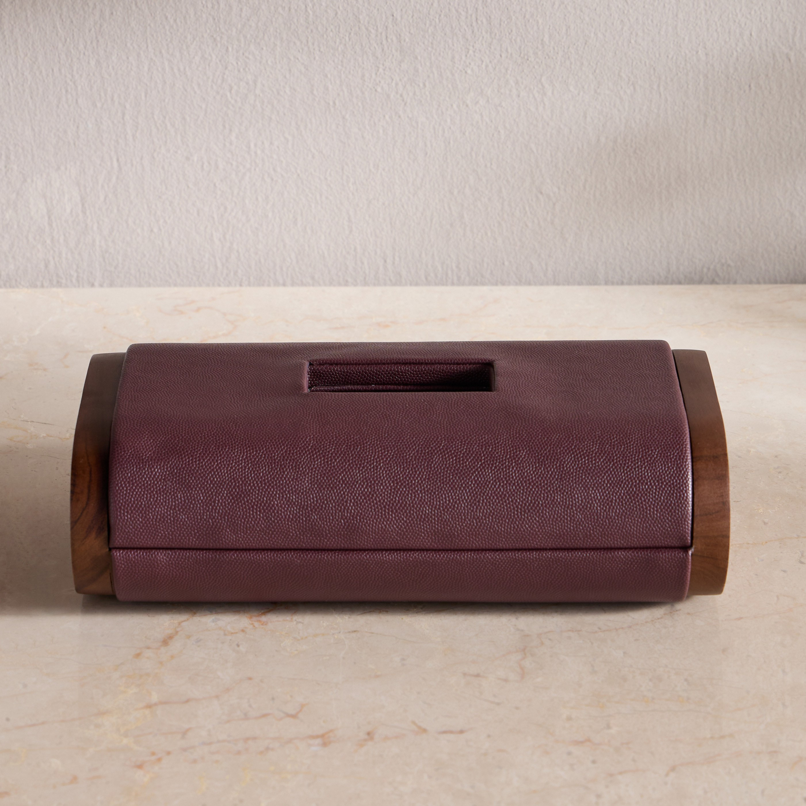 Ophira Luxe Faux Leather Tissue Box - 25 cm-household-decor-boxesandtrays-image-4