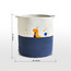 سلة حبال مطرزة - رينغو دايناصور-babyandkids-bathandstorage-storage-binsandbaskets-image-1