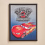 Disney Cars Built 4 Speed Piston Cup Canvas Wall Art - 30x40 cm-kids-decorandlighting-decor-wallart-image-1