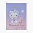 زينة حائط كانفاس هالو كيتي بلوسوم ليتل بيبي - 30 × 40 سم-babyandkids-decorandlighting-decor-walldecor-image-1