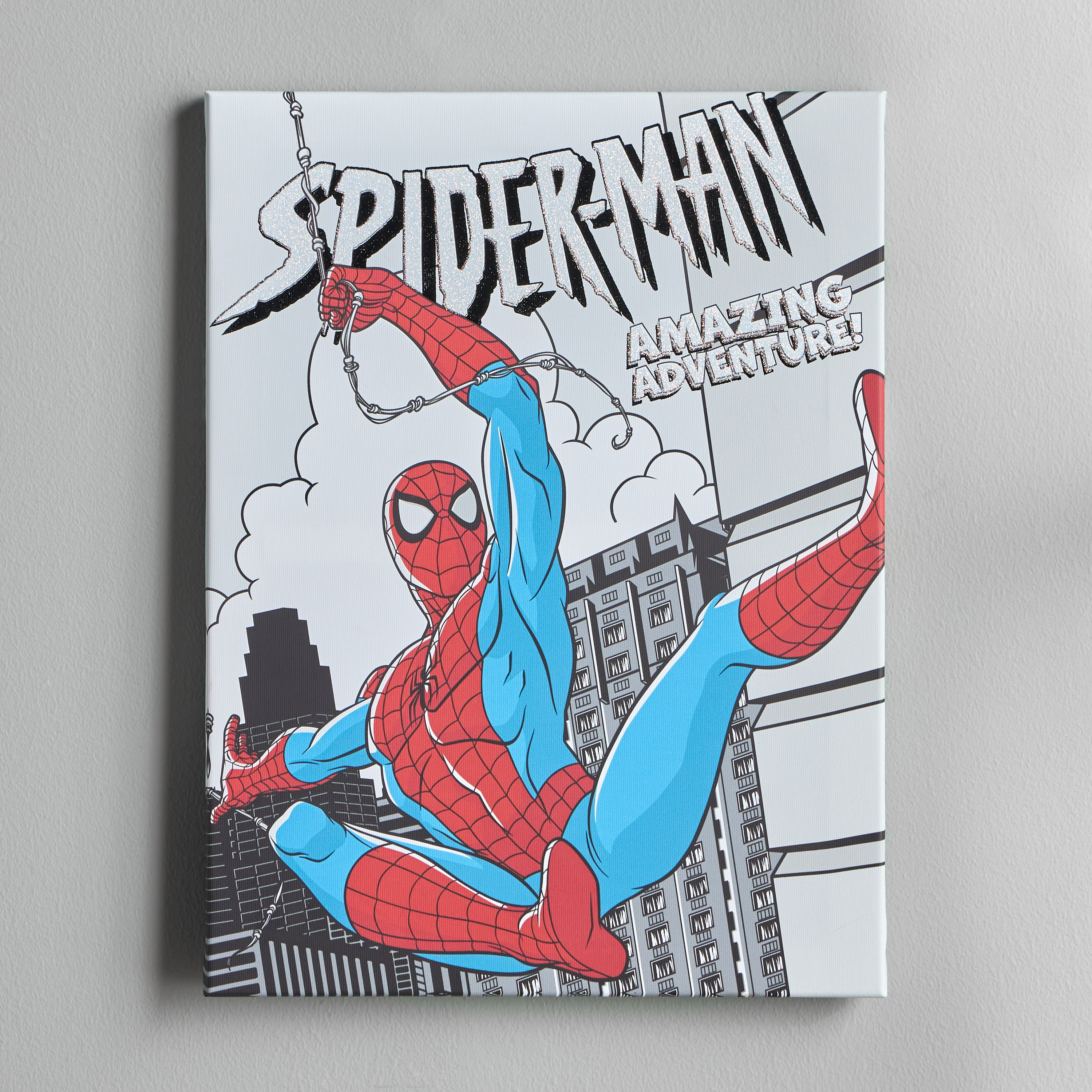 Spider-Man Unframed Canvas Wall Art - 30x40 cm