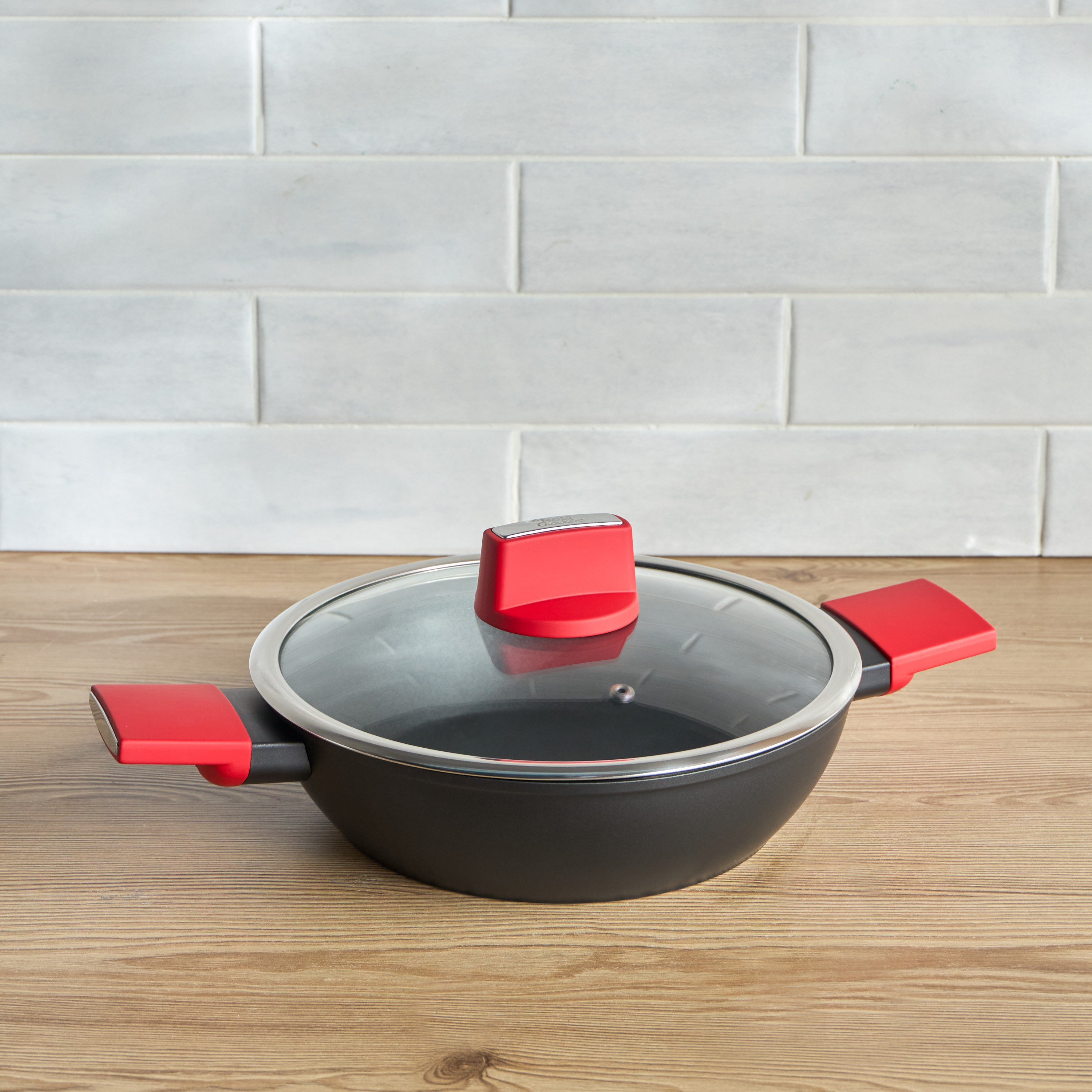 Betty Crocker Aluminium Induction Base Shallow Casserole - 2.7 L