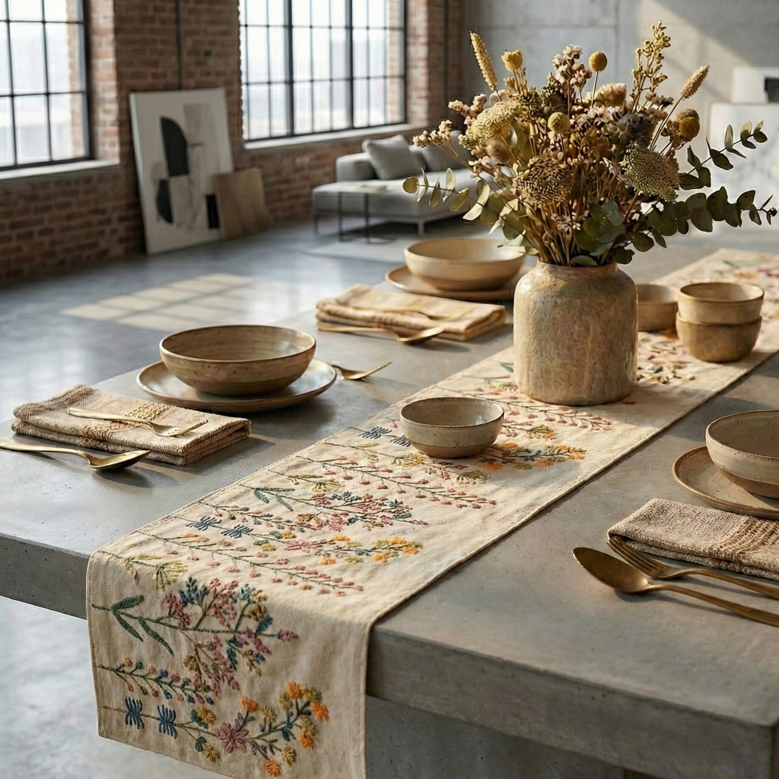 Gloria Table Runner - 33x120 cm-household-dining-tablelinen-runnersandtablecovers-image-1